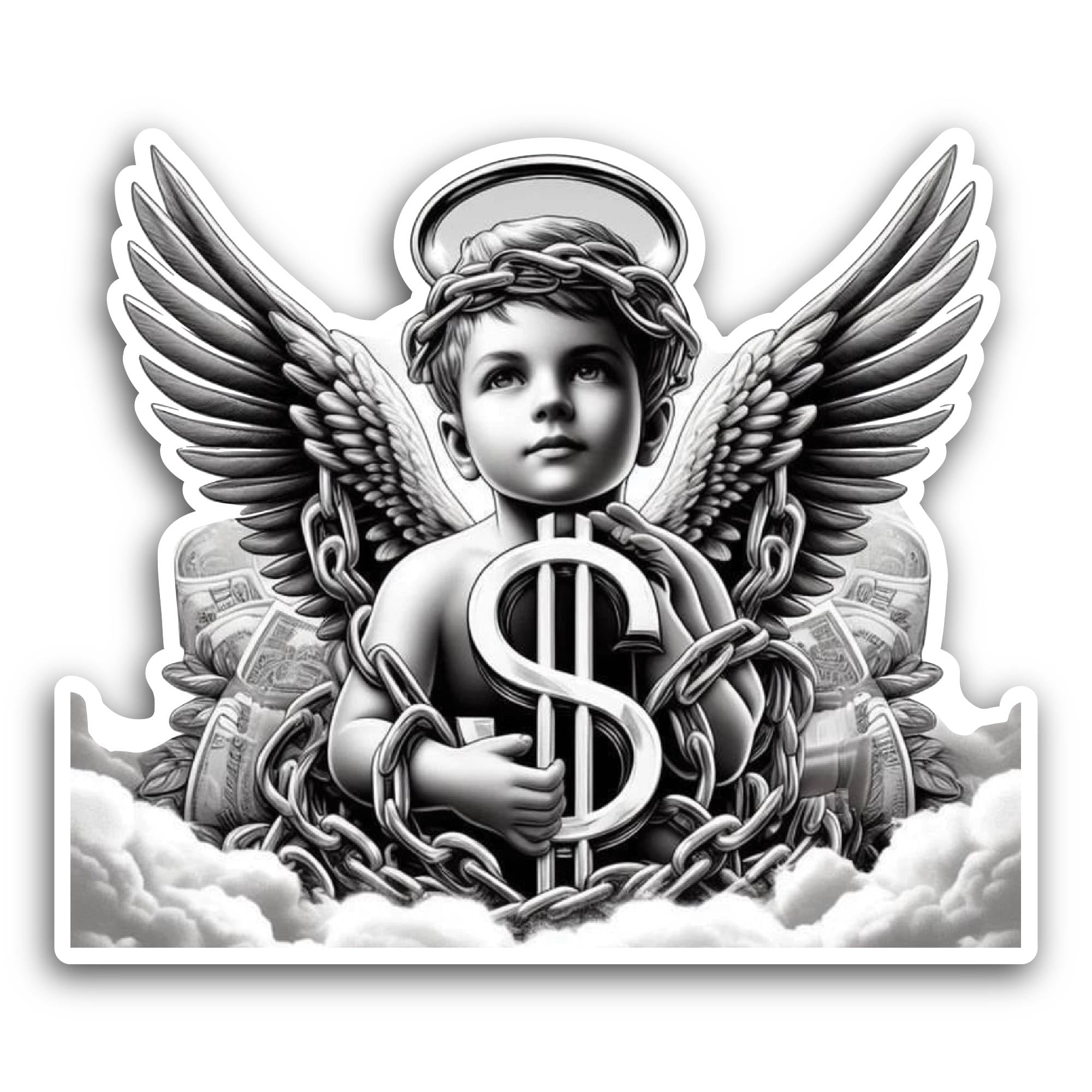 2 (Pieces) 2" and 3" I Heart City Landmark Sticker, Waterproof Vinyl Decals for Many Purpose Like Ca