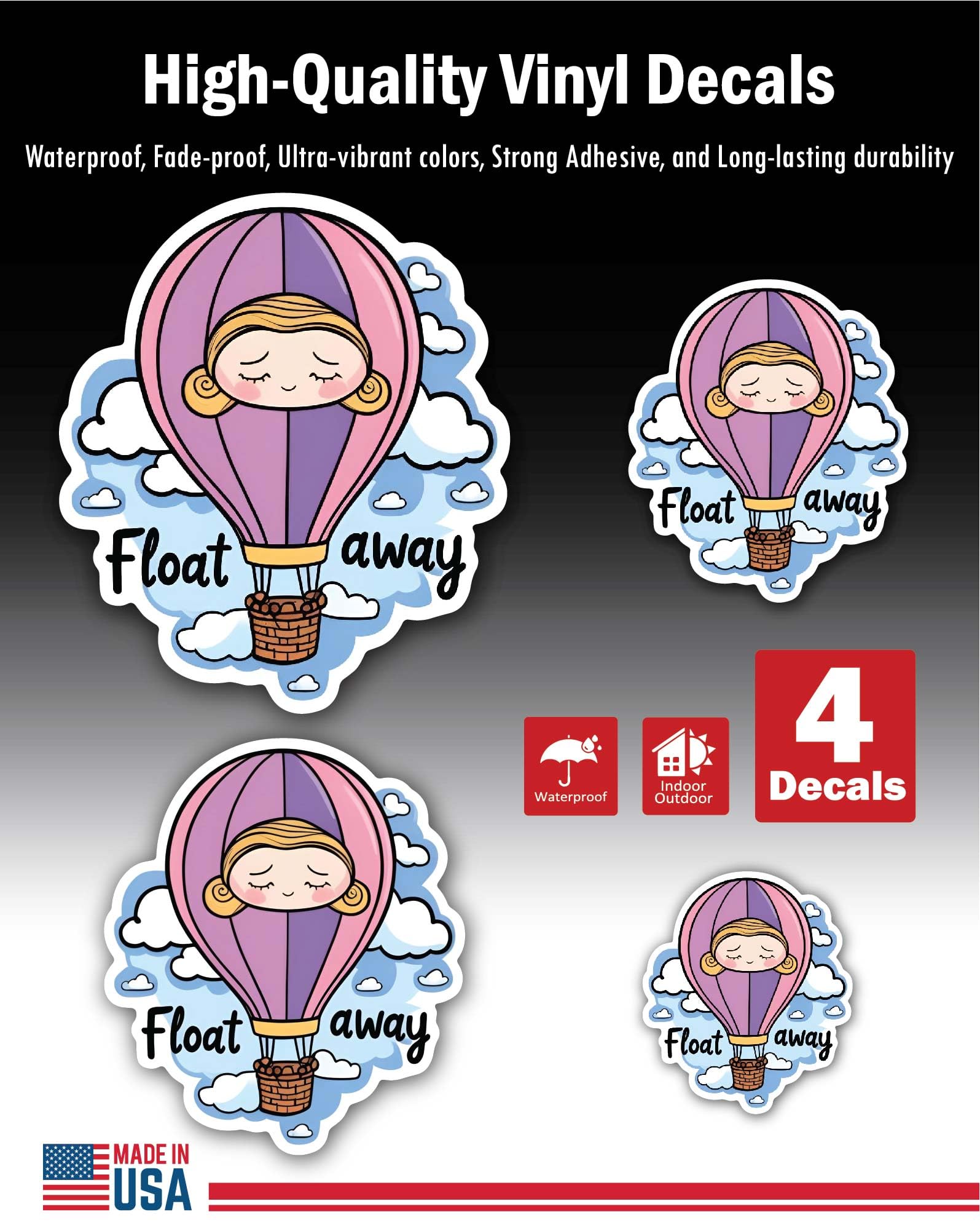 Inspirational Quote Quote Dreamer Motivational Sticker Vinyl Decal Motivation Stickers- 5" Vinyl Sti