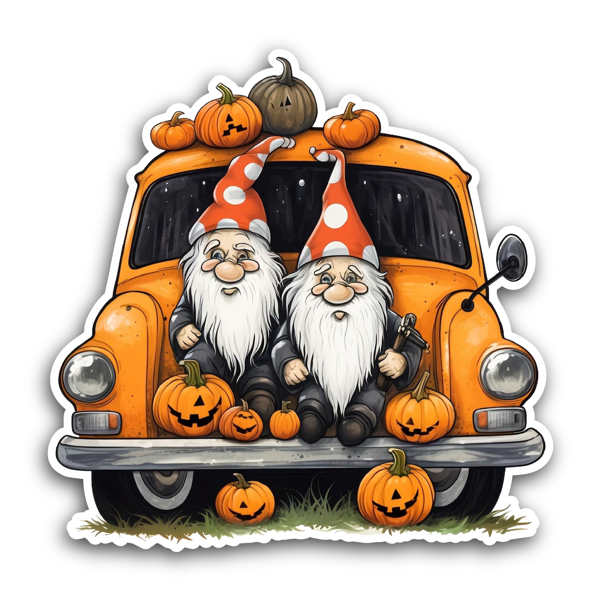 2 (Pieces) 3" and 5" Cute Good Morning Text Sticker, Waterproof Vinyl Decals for Many Purpose Like C