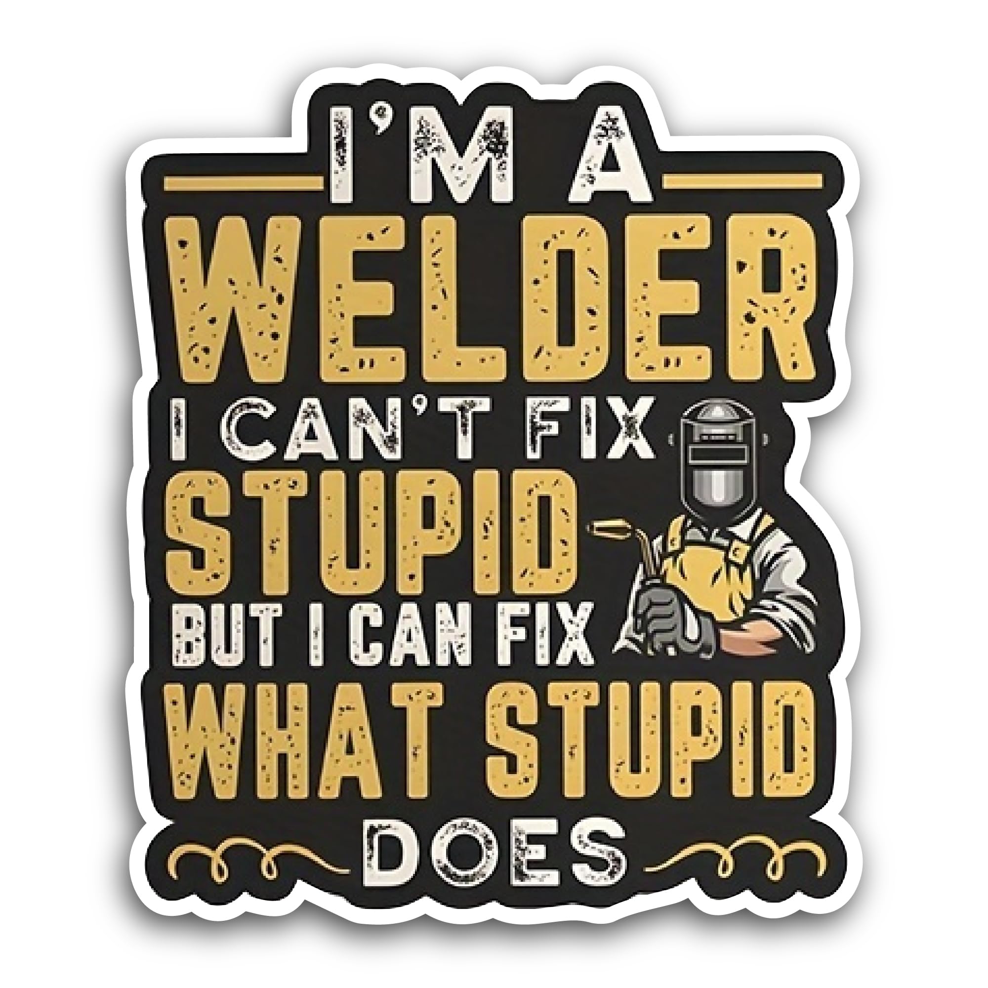2 (Pieces) 3" and 5" Full Steam Ahead Sticker, Waterproof Vinyl Decals for Many Purpose Like Cars, T