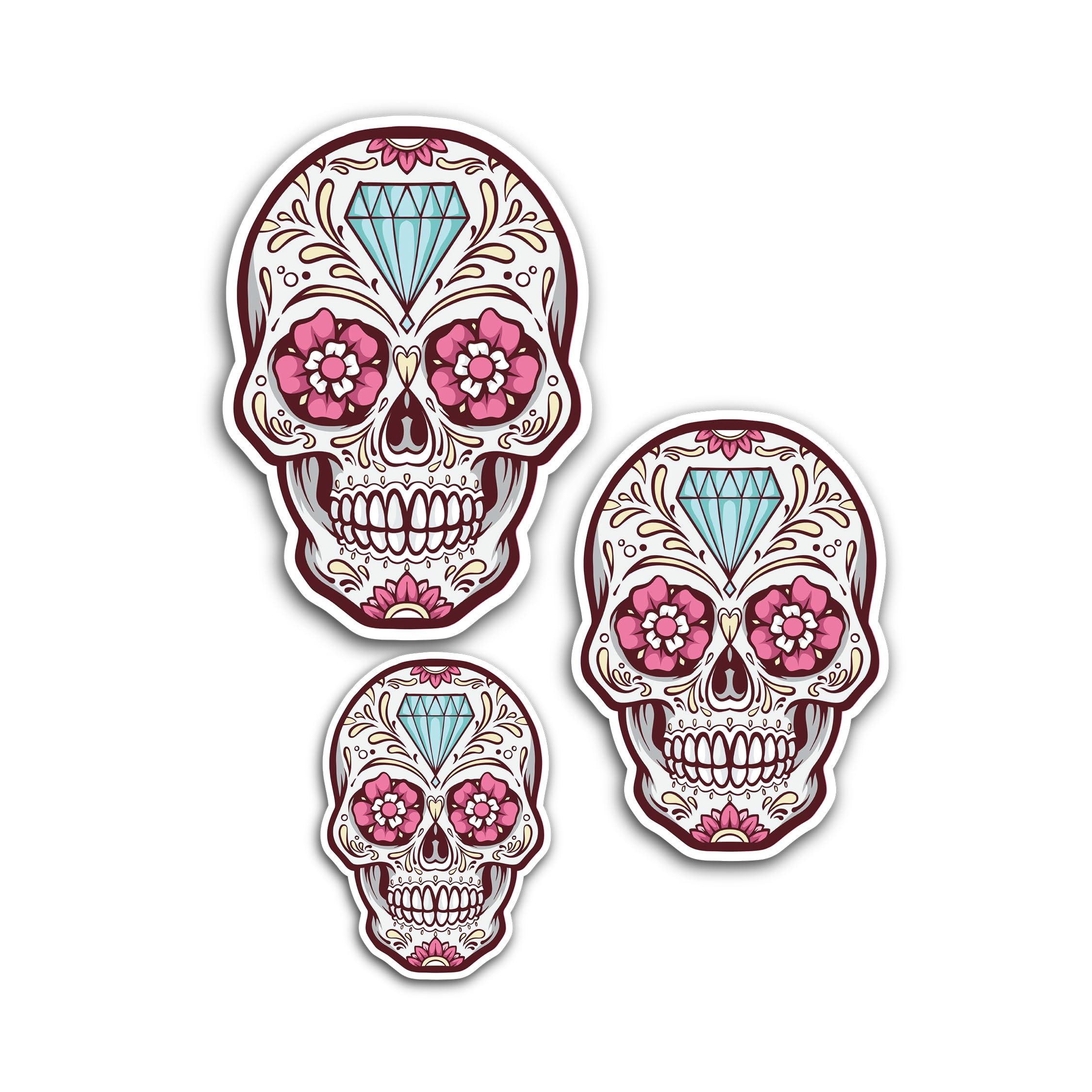 2 (Pieces) 3" and 5" Beginner Driver Like Thumbs-Up Sticker, Waterproof Vinyl Decals for Many Purpos