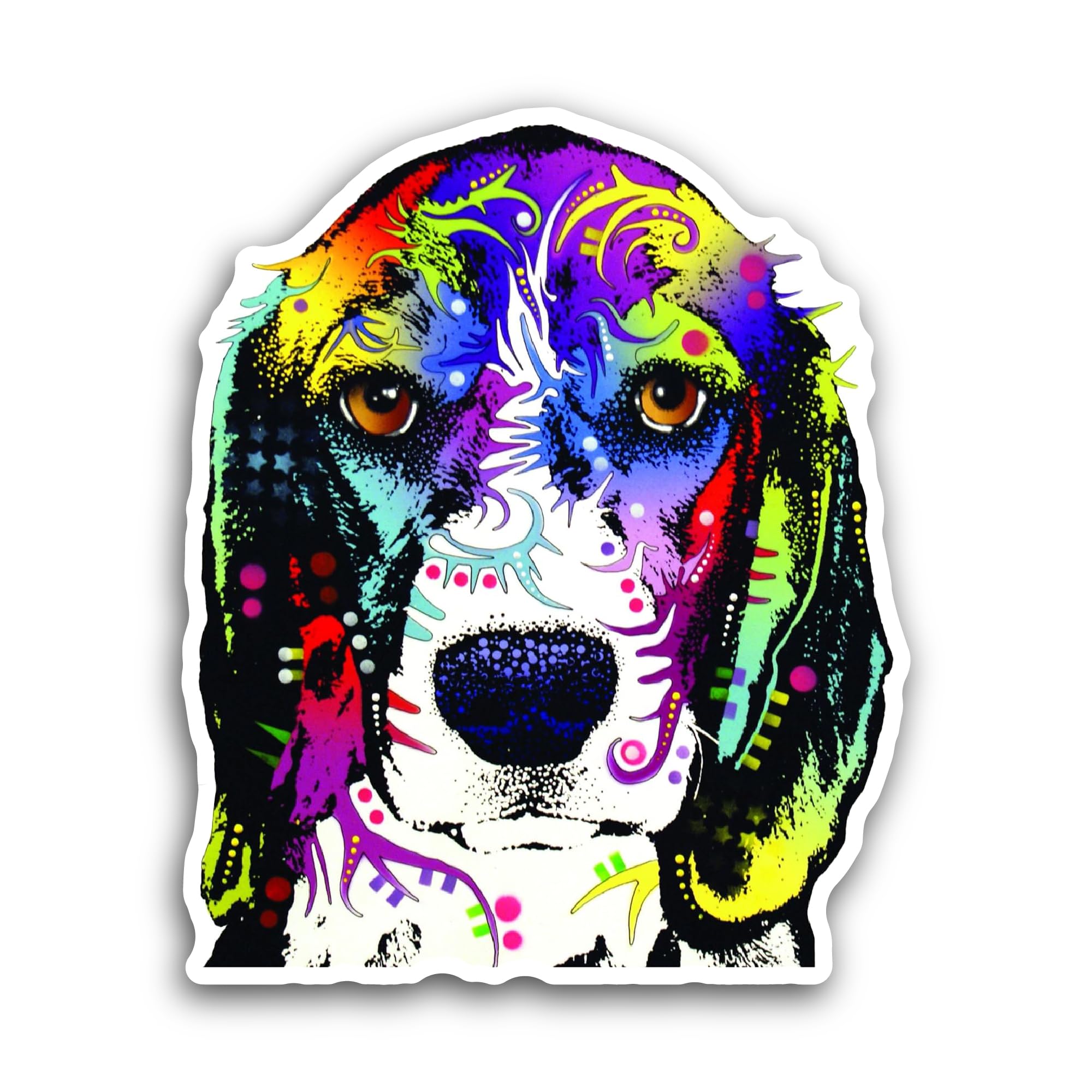 2 (Pieces) 3" and 5" Take Your Sticker, Waterproof Vinyl Decals for Many Purpose Like Cars, Trucks, 
