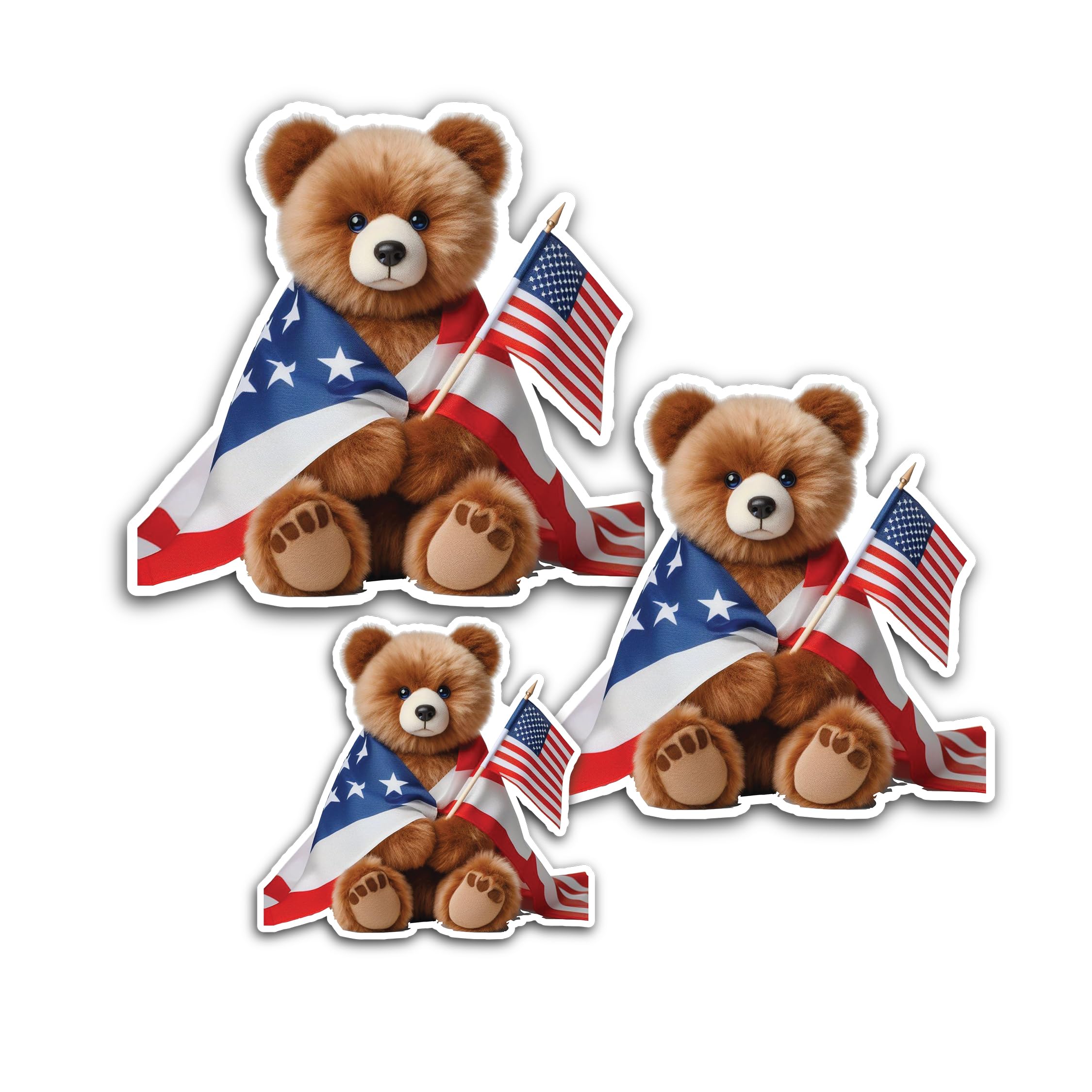 2 (Pieces) 3" and 5" Kobuk Valley National Park Sticker, Waterproof Vinyl Decals for Many Purpose Li