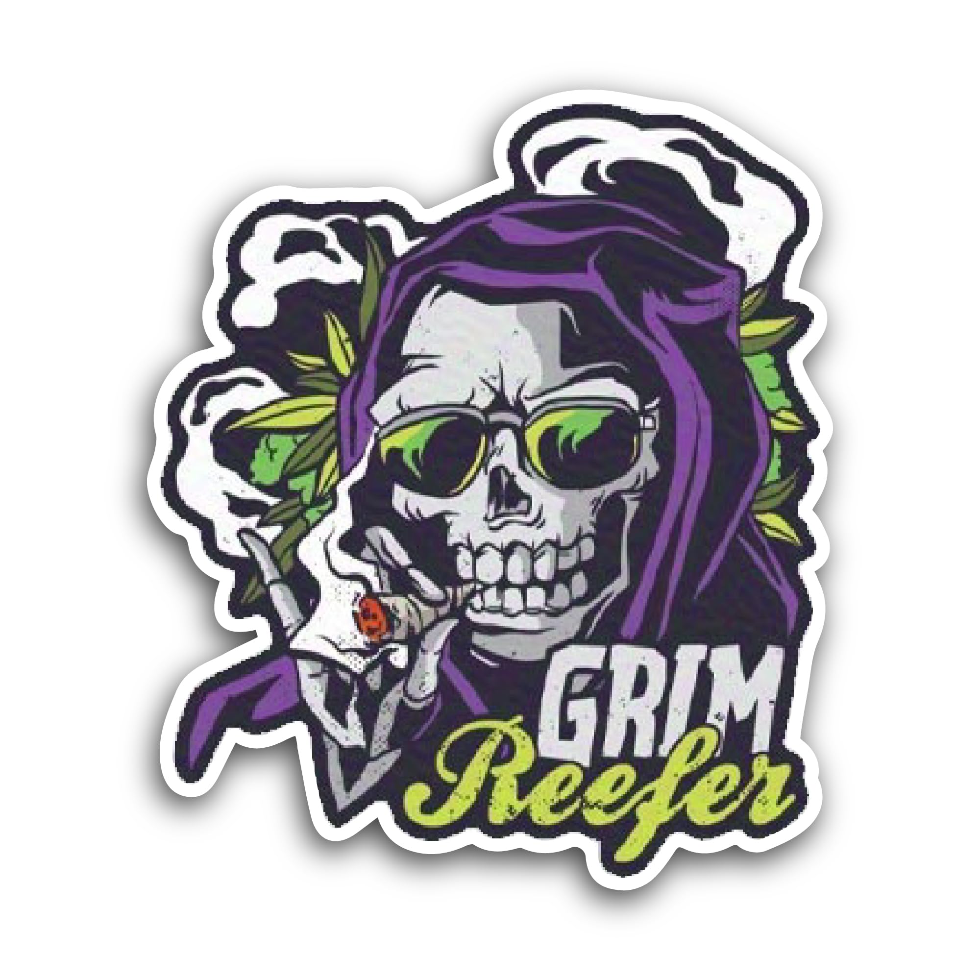 2 (Pieces) 3" and 5" Espresso Yourself Sticker, Waterproof Vinyl Decals for Many Purpose Like Cars, 