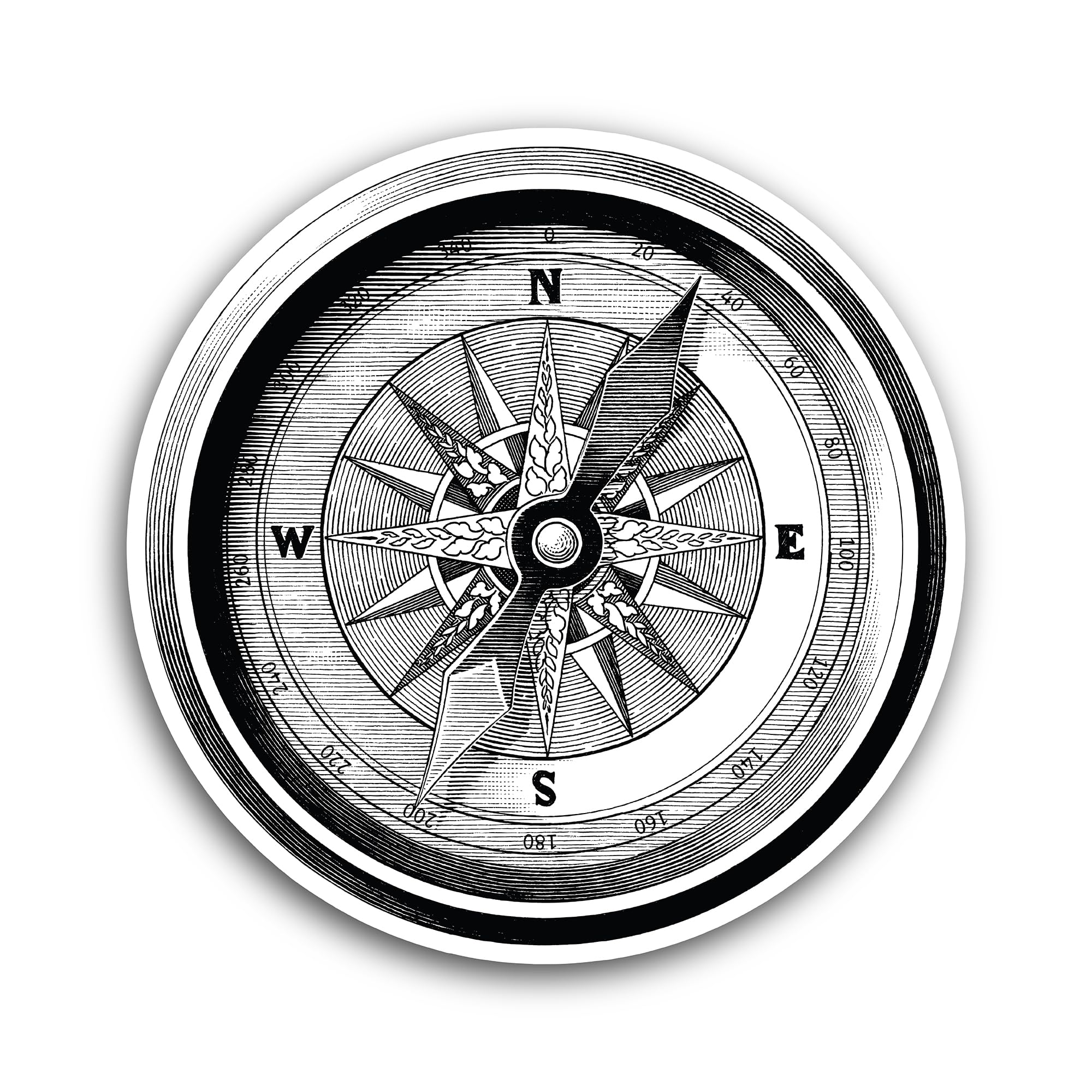 3 (Pieces) 1" 2" and 3" Statue of Liberty with a Gun Decal Sticker, Waterproof & Scratch Resistant f