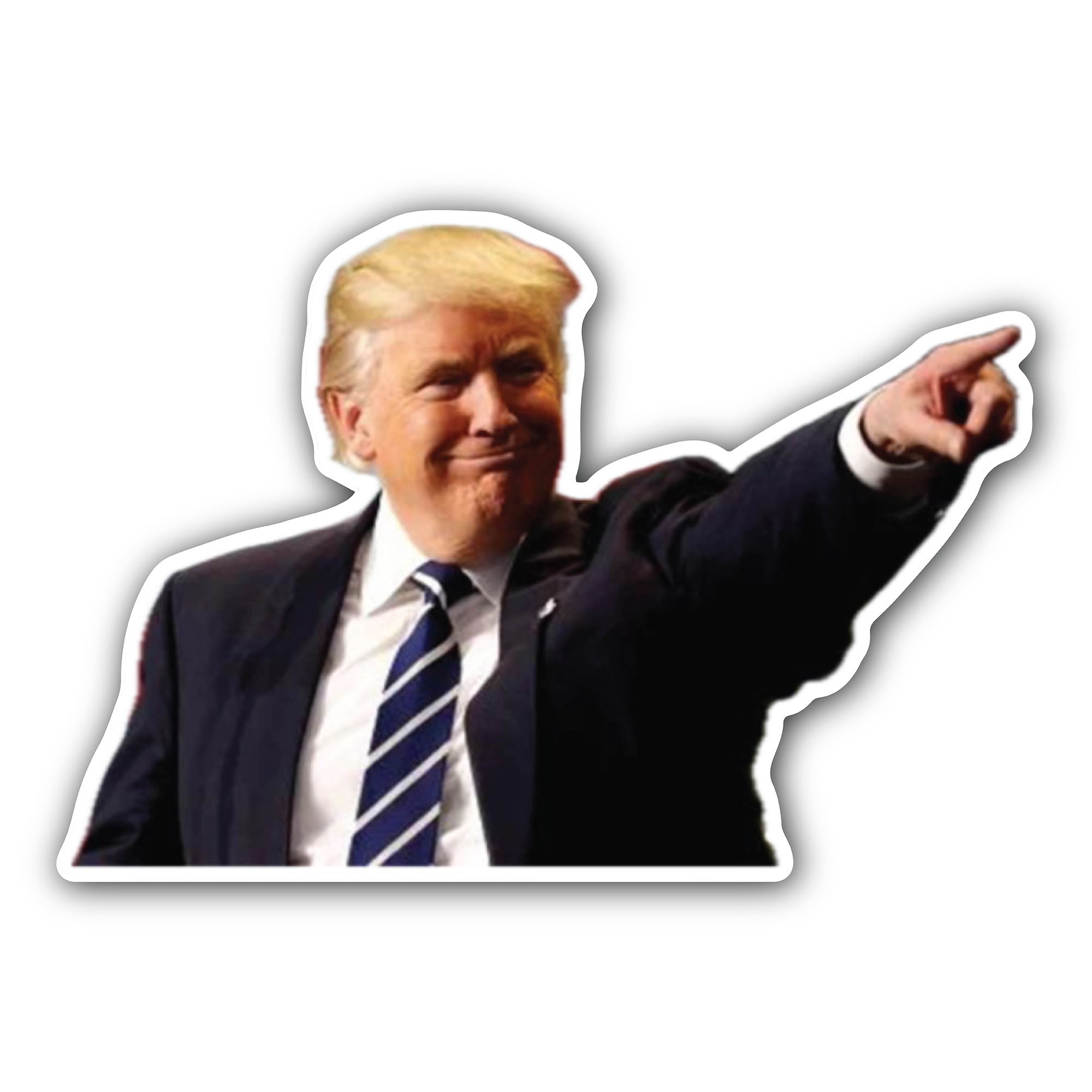 Donald Trump Father Sticker, Waterproof Vinyl Decal Sticker Indoor Or Outdoor 2 (Pieces) 3" and 5"