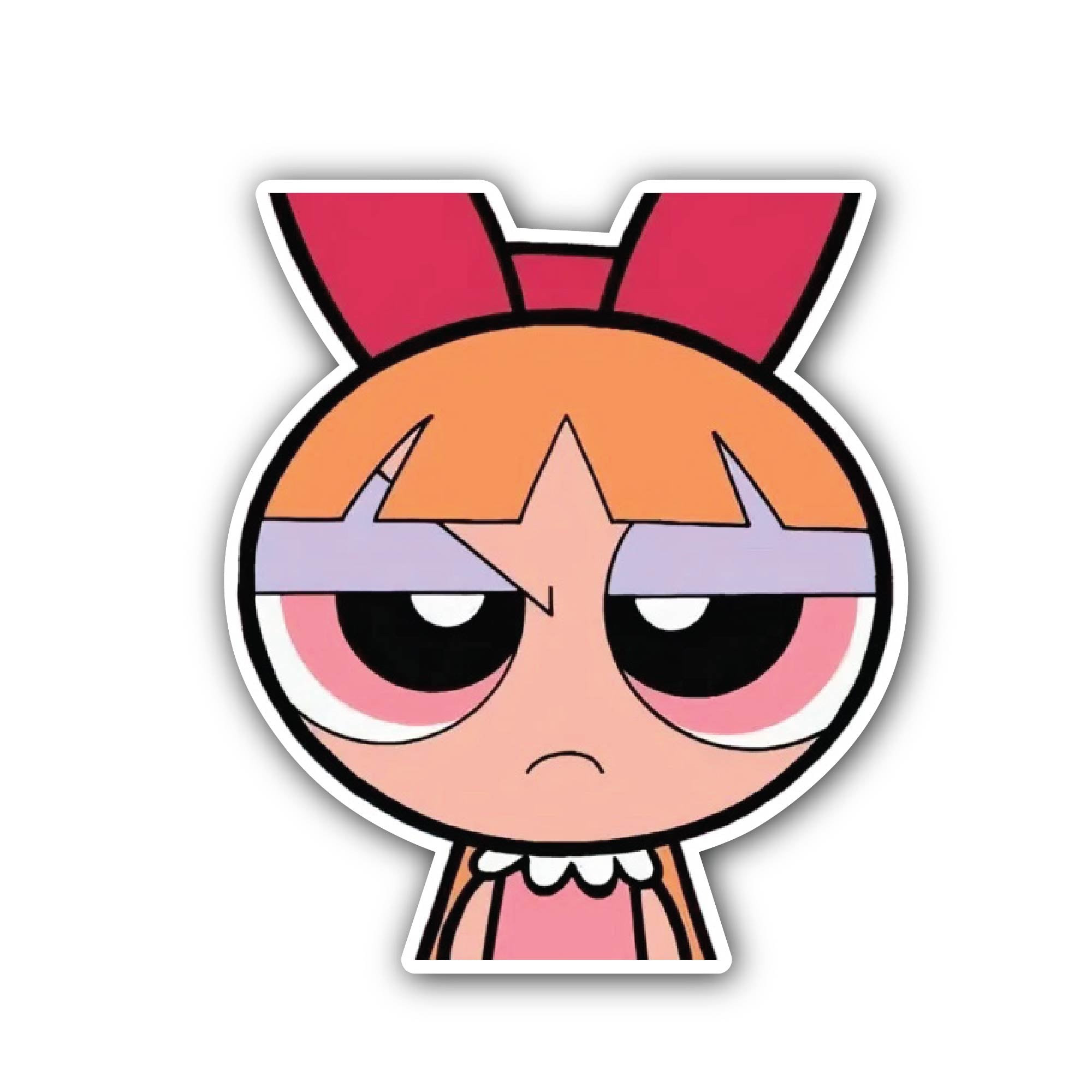 The Powerful Girls Sticker, Waterproof Vinyl Decal Sticker Indoor Or Outdoor 2 (Pieces) 3" and 5"