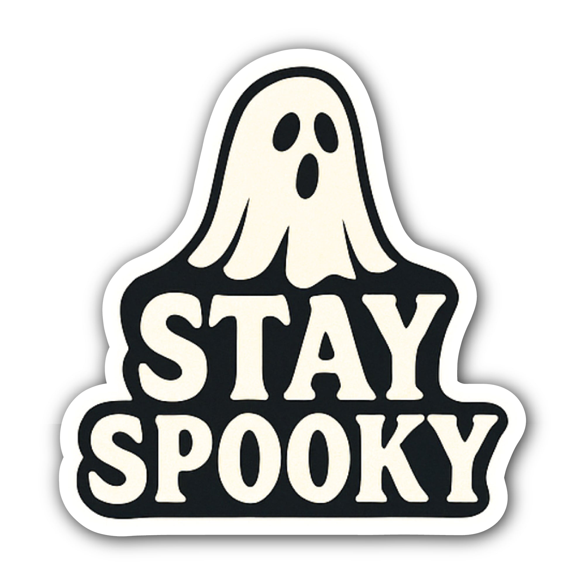 Stay Spooky Sticker, Waterproof Vinyl Decal Sticker Indoor Or Outdoor 2 (Pieces) 3" and 5"