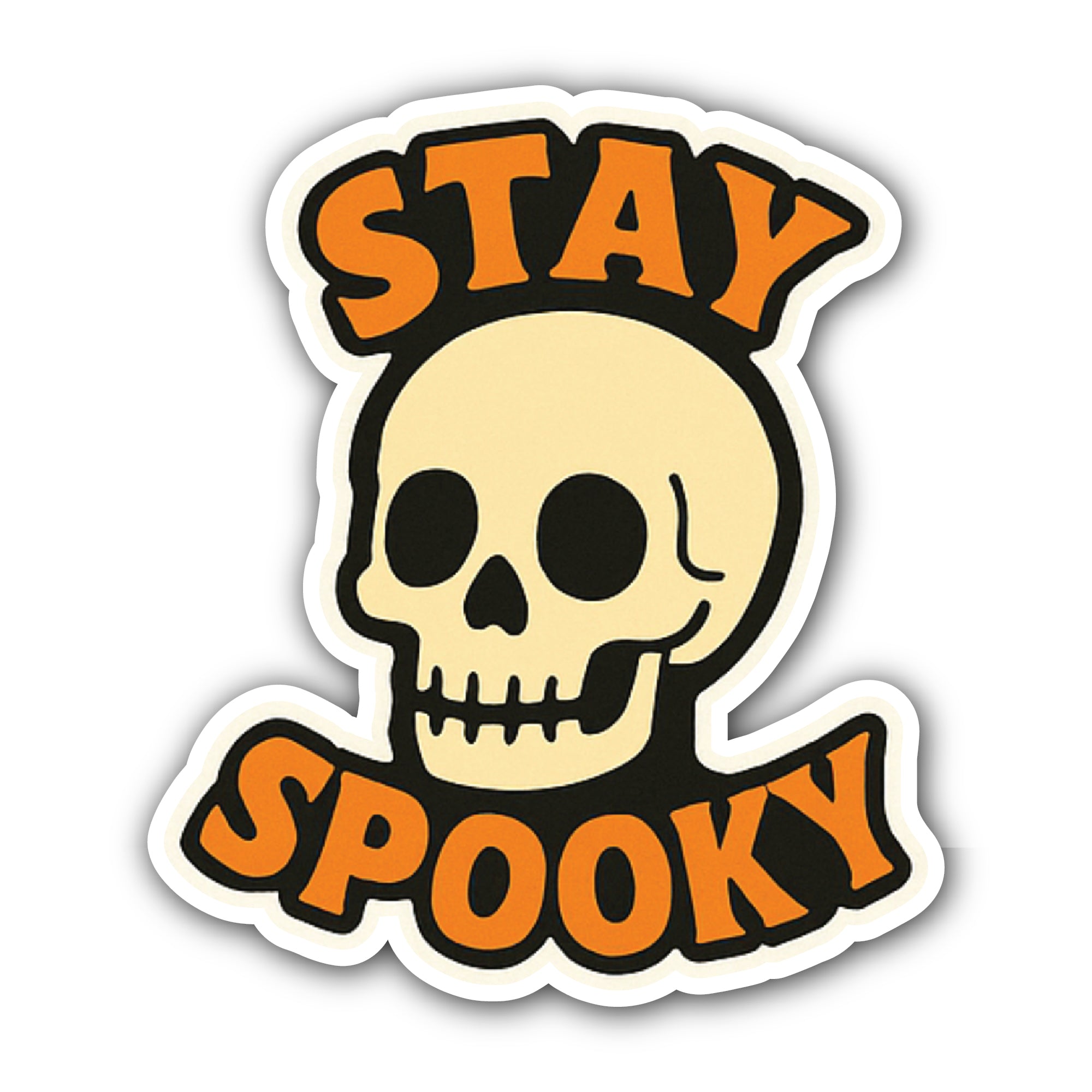 Stay Spooky Sticker, Waterproof Vinyl Decal Sticker Indoor Or Outdoor 2 (Pieces) 3" and 5"