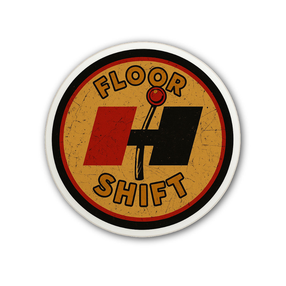 Floor Shift Sticker, Waterproof Vinyl Decal Sticker Indoor Or Outdoor 2 (Pieces) 3" and 5"