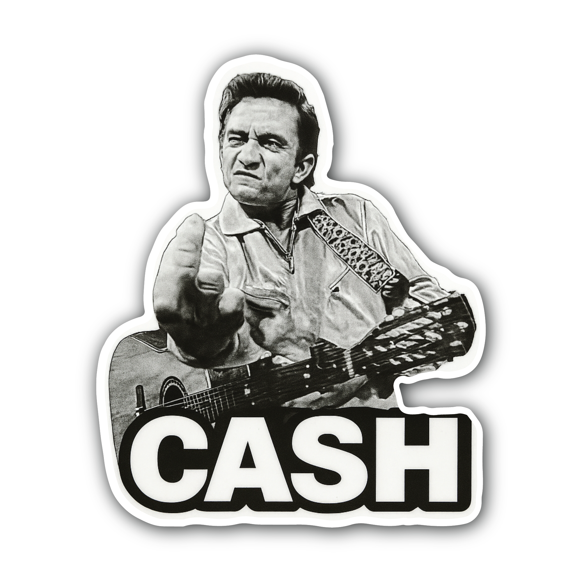 Cash Sticker, Waterproof Vinyl Decal Sticker Indoor Or Outdoor 2 (Pieces) 3" and 5"