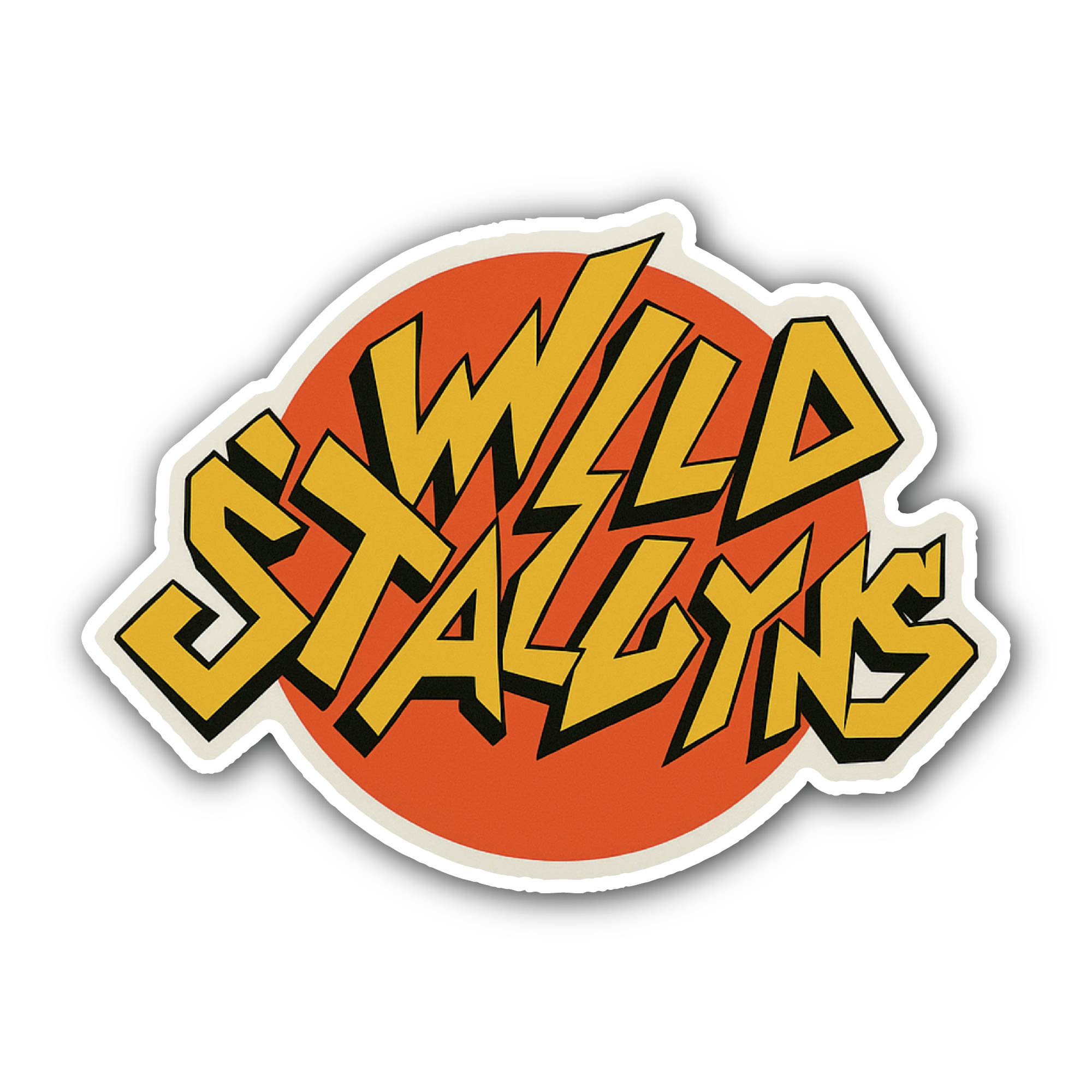 Wyld Stallyns Sticker, Waterproof Vinyl Decal Sticker Indoor Or Outdoor 2 (Pieces) 3" and 5"
