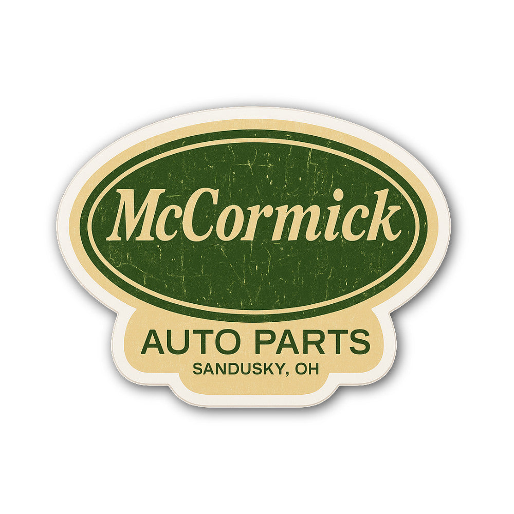 McCormick Sticker, Waterproof Vinyl Decal Sticker Indoor Or Outdoor 2 (Pieces) 3" and 5"