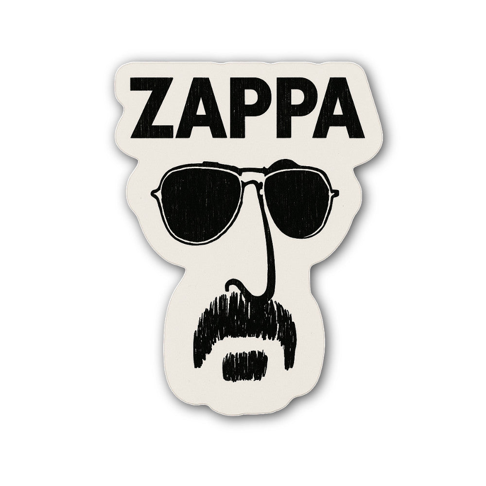 Frank Z@Appa Sticker, Waterproof Vinyl Decal Sticker Indoor Or Outdoor 2 (Pieces) 3" and 5"