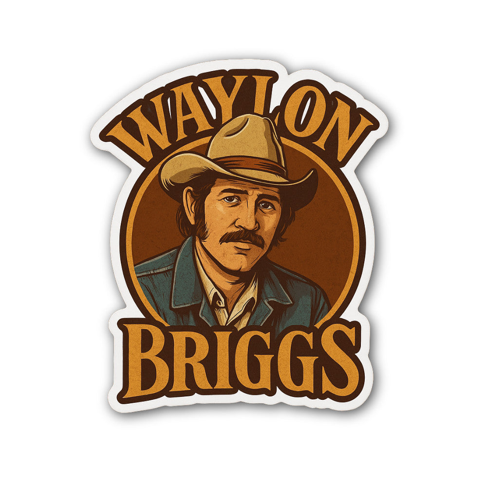WAYTON Briggs Sticker, Waterproof Vinyl Decal Sticker Indoor Or Outdoor 2 (Pieces) 3" and 5"