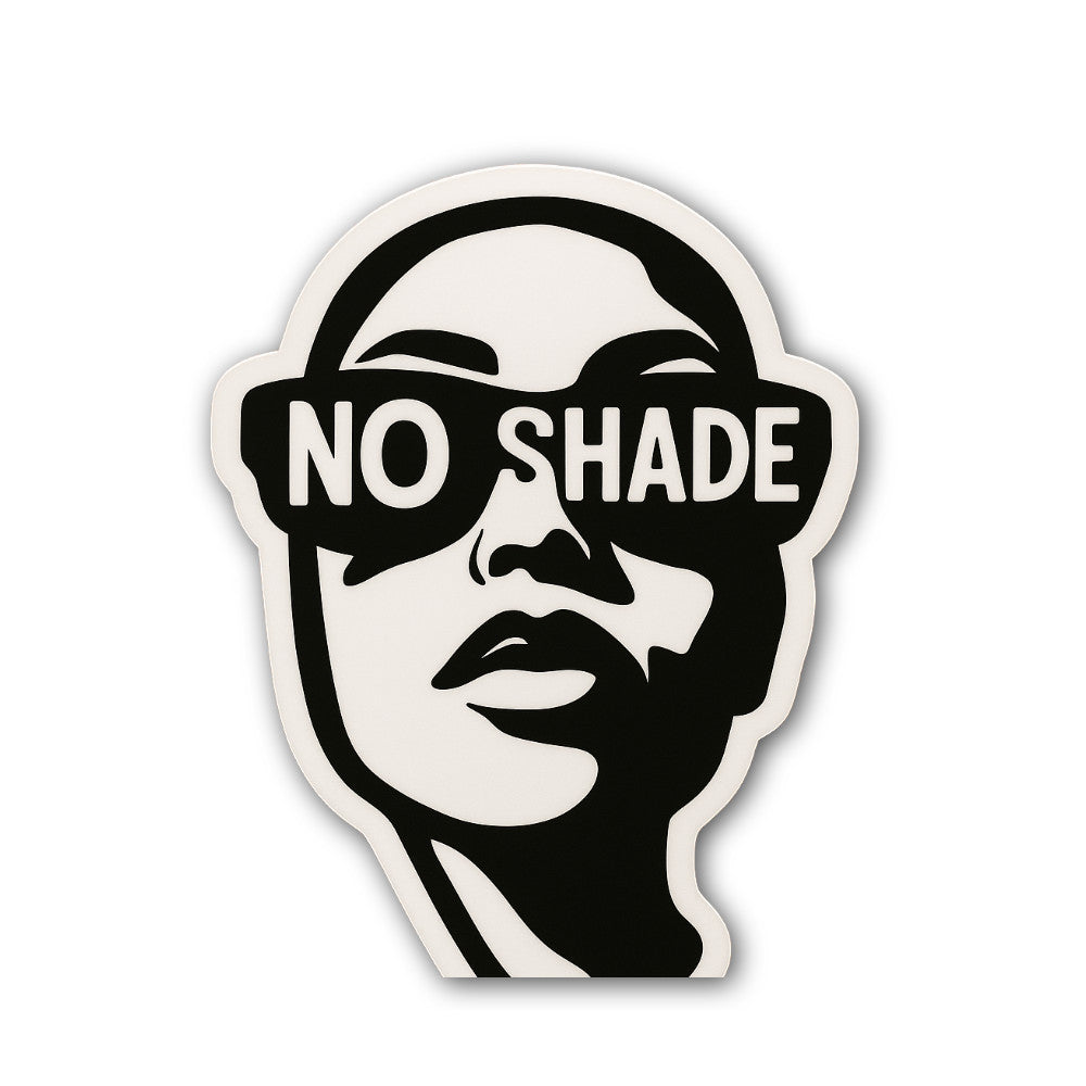 n@ Shade Sticker, Waterproof Vinyl Decal Sticker Indoor Or Outdoor 2 (Pieces) 3" and 5"