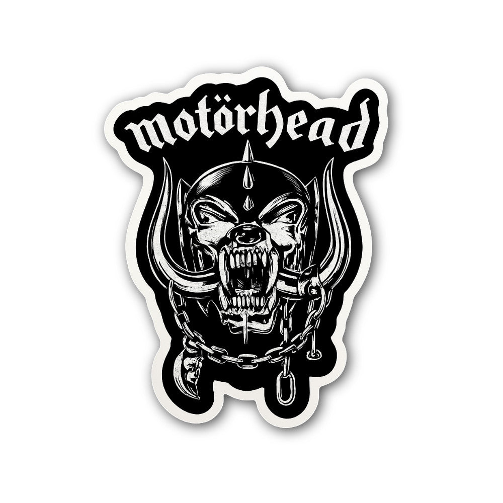 Motörhead Sticker, Waterproof Vinyl Decal Sticker Indoor Or Outdoor 2 (Pieces) 3" and 5"