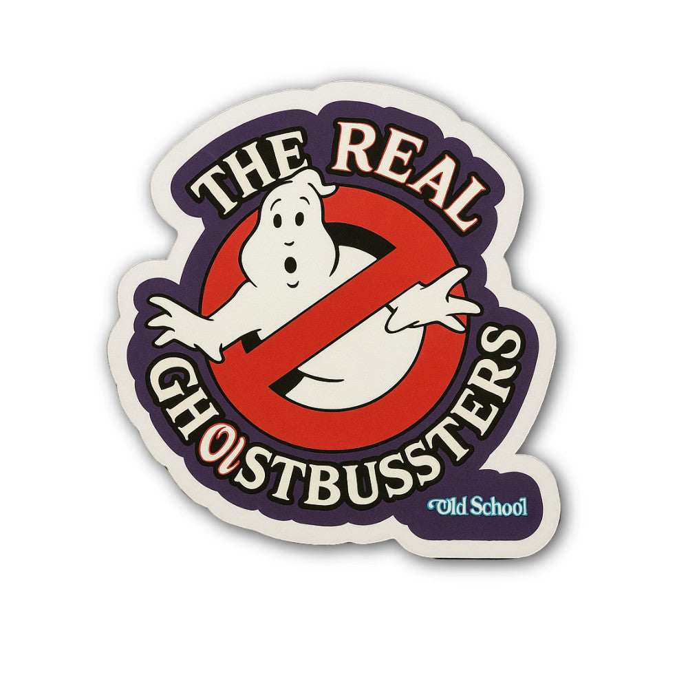 The Real GHOSTBUSSTERS Sticker, Waterproof Vinyl Decal Sticker Indoor Or Outdoor 2 (Pieces) 3" and 5"