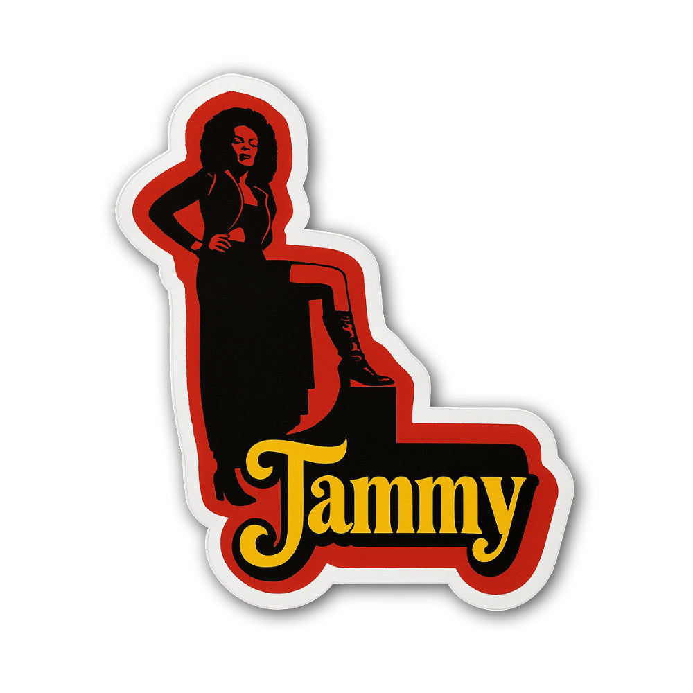 Jammy Sticker, Waterproof Vinyl Decal Sticker Indoor Or Outdoor 2 (Pieces) 3" and 5"