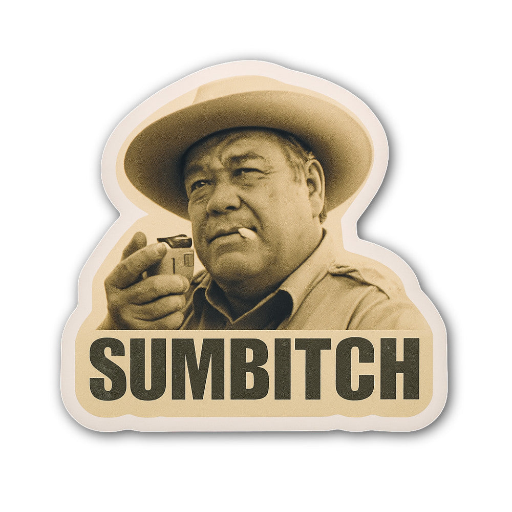 SUMBITCH Sticker, Waterproof Vinyl Decal Sticker Indoor Or Outdoor 2 (Pieces) 3" and 5"