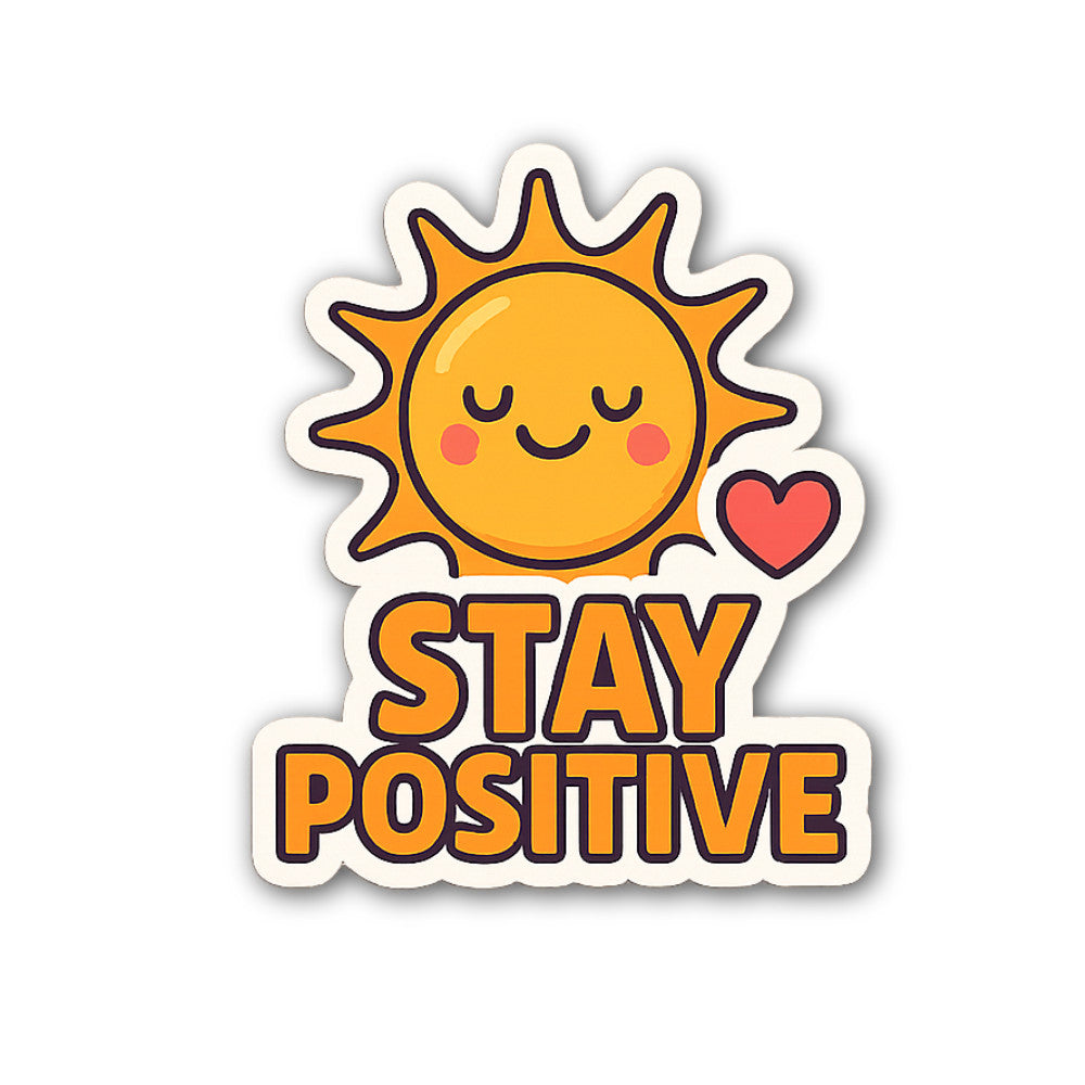 Sun Sticker, Waterproof Vinyl Decal Sticker Indoor Or Outdoor 2 (Pieces) 3" and 5"