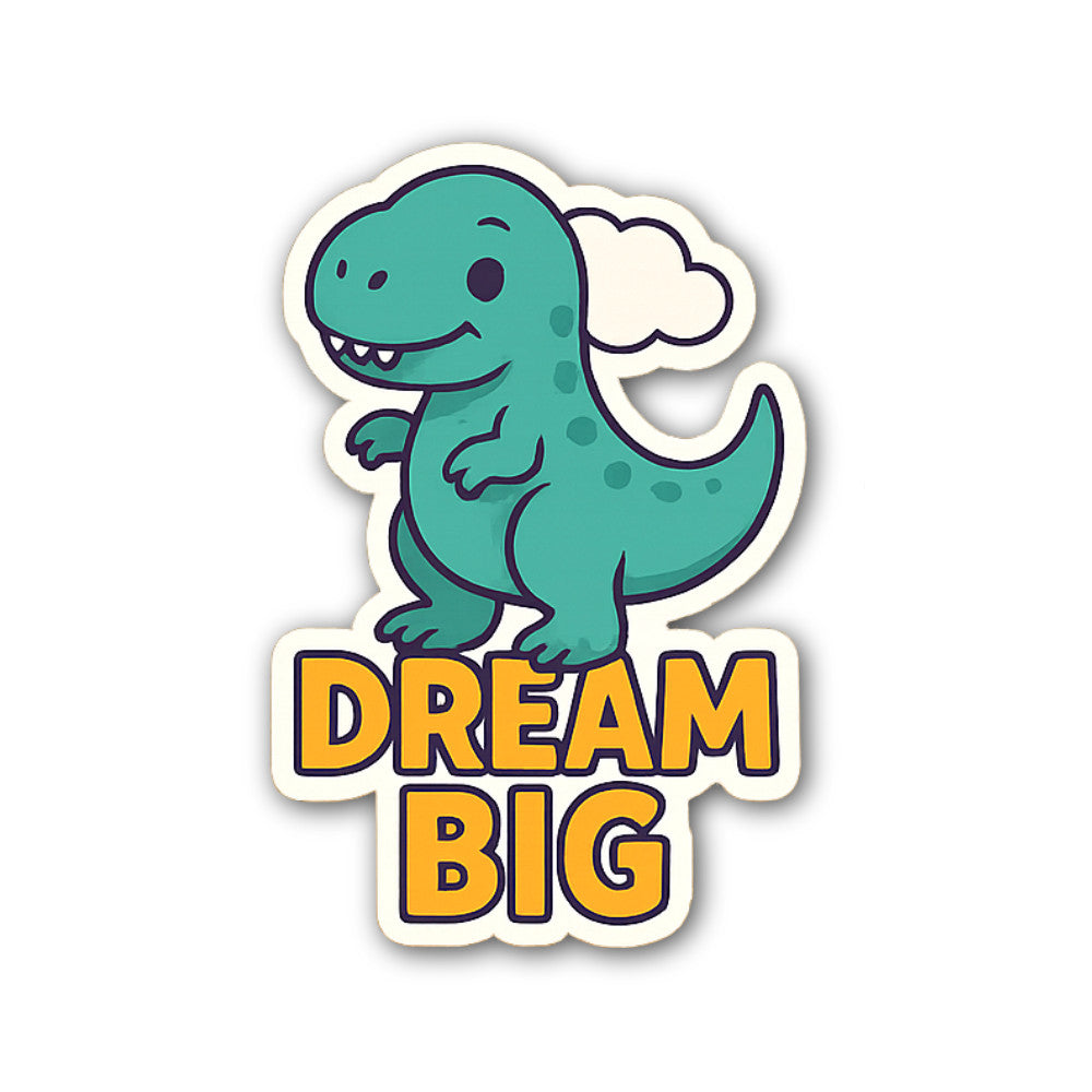 Dinossauro Sticker, Waterproof Vinyl Decal Sticker Indoor Or Outdoor 2 (Pieces) 3" and 5"