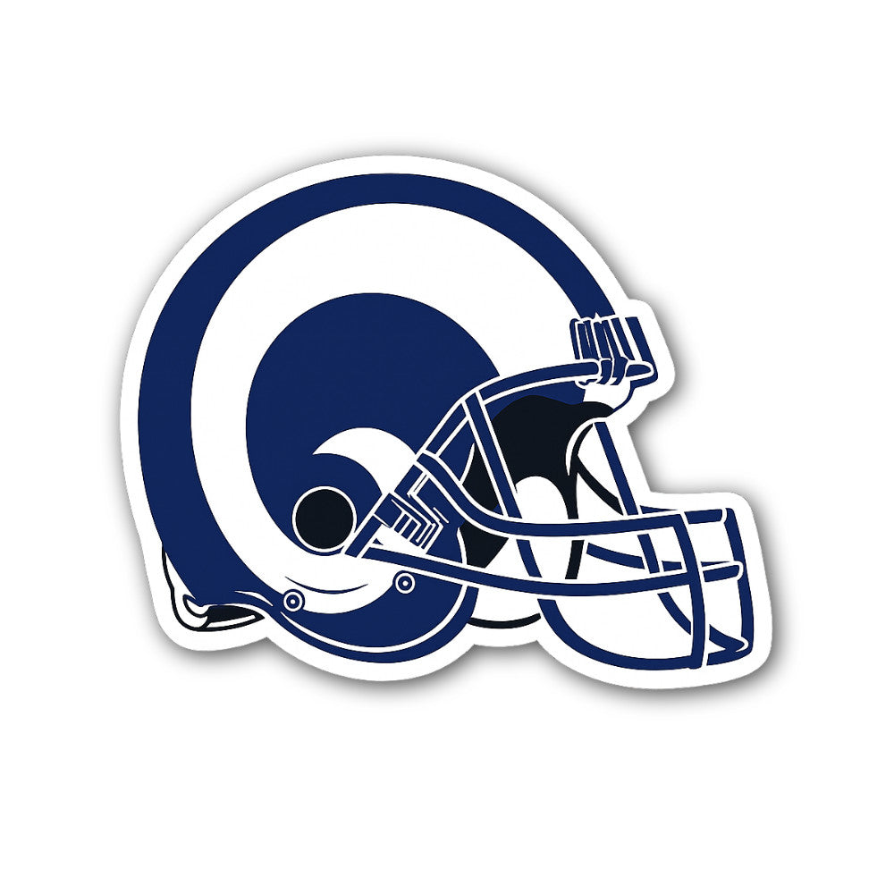Football helmet Sticker, Waterproof Vinyl Decal Sticker Indoor Or Outdoor 2 (Pieces) 3" and 5"