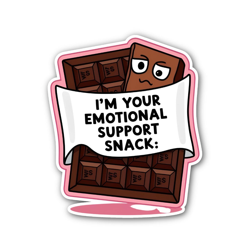 THICK, SWEET Sticker, Waterproof Vinyl Decal Sticker Indoor Or Outdoor 2 (Pieces) 3" and 5"