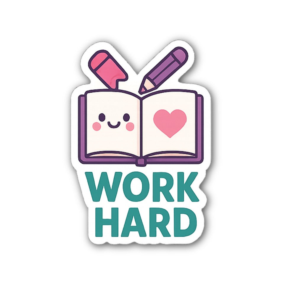 Motivational quote lettering Sticker, Waterproof Vinyl Decal Sticker Indoor Or Outdoor 2 (Pieces) 3" and 5"