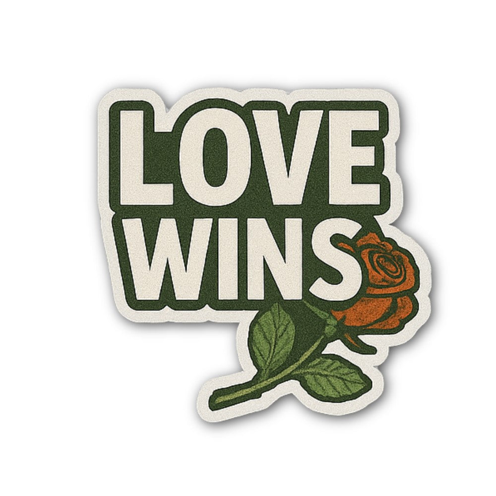 Love Wine Sticker, Waterproof Vinyl Decal Sticker Indoor Or Outdoor 2 (Pieces) 3" and 5"