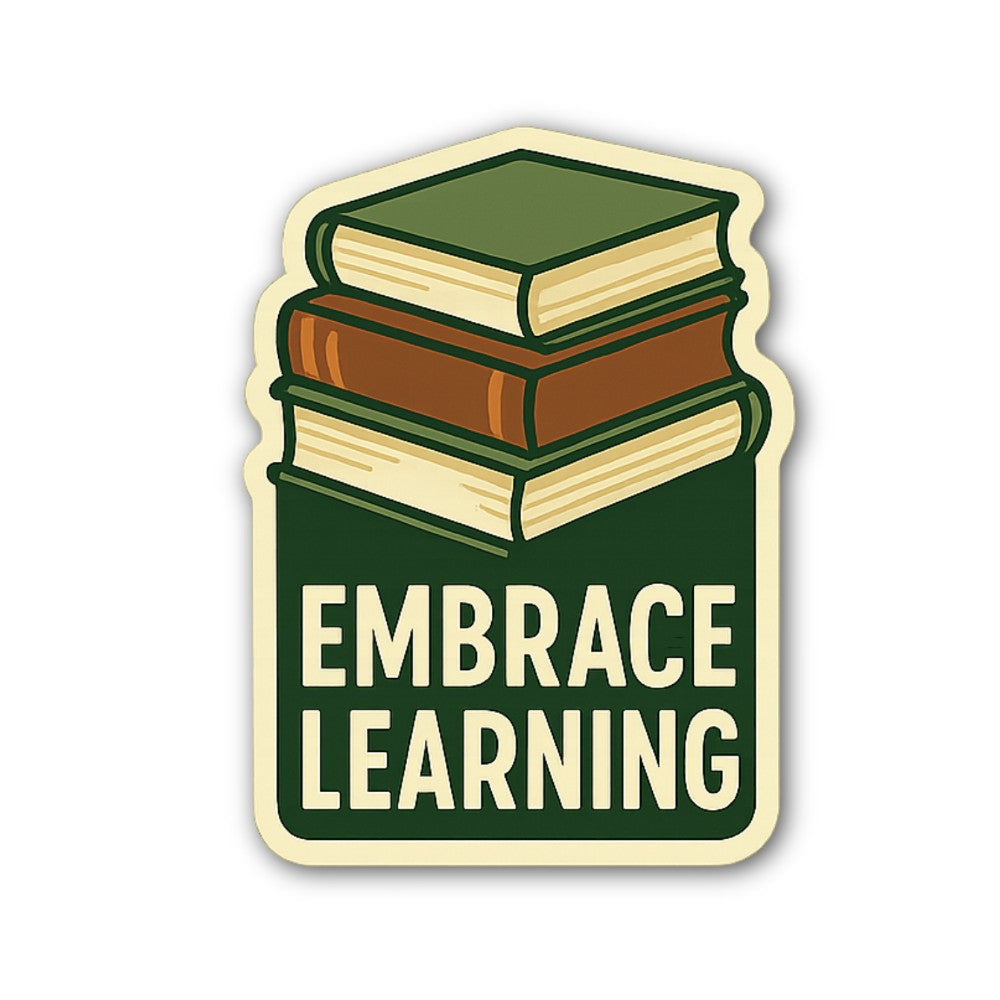 Smater Study Sticker, Waterproof Vinyl Decal Sticker Indoor Or Outdoor 2 (Pieces) 3" and 5"
