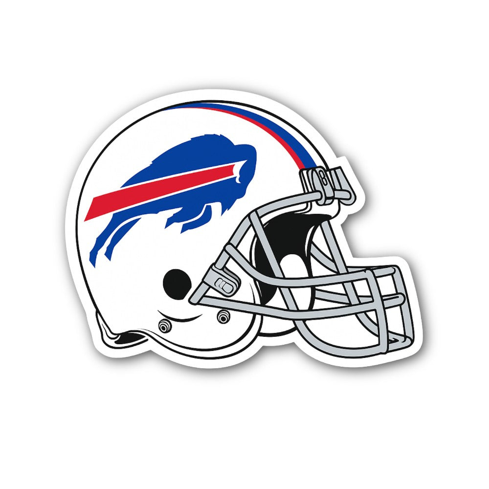 WHITE , BLUE & PINK COLOUR  FOOTBALL HELMET Sticker, Waterproof Vinyl Decal Sticker Indoor Or Outdoor 2 (Pieces) 3" and 5"
