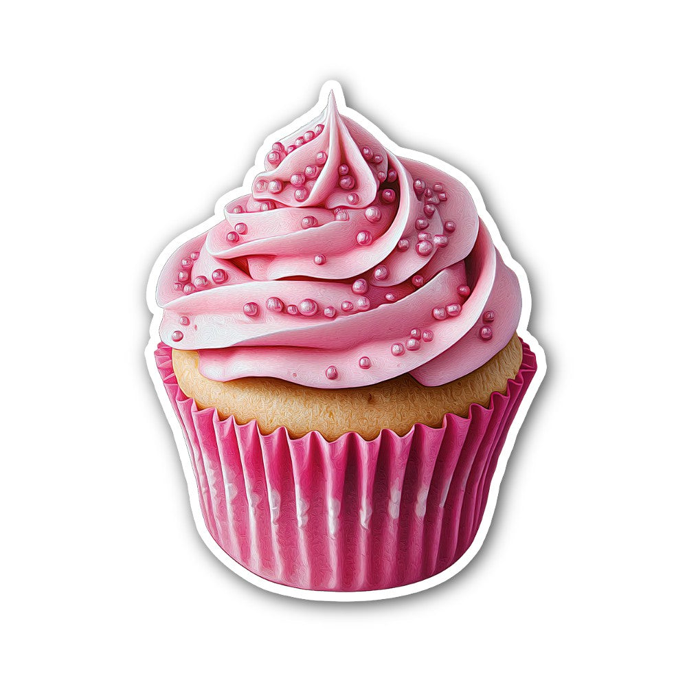 Tasty snack cakes Sticker, Waterproof Vinyl Decal Sticker Indoor Or Outdoor 2 (Pieces) 3" and 5"