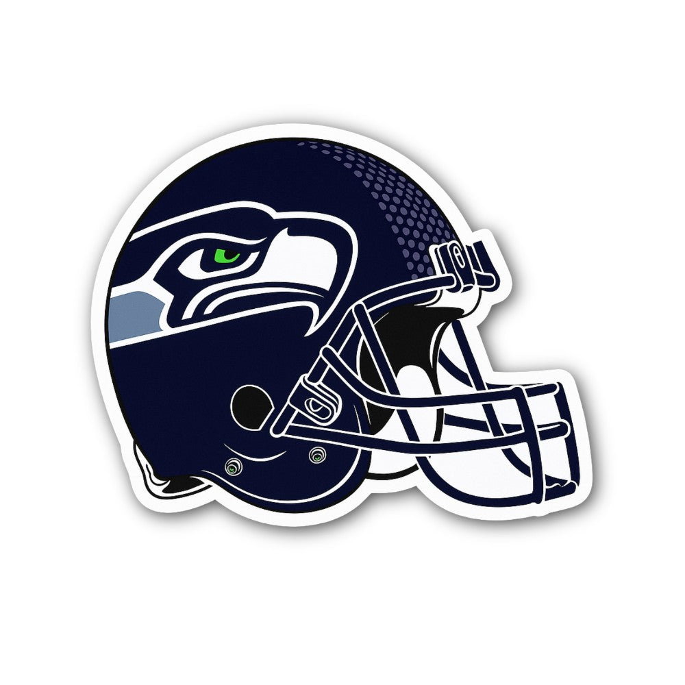 Dark Blue Helmet  Sticker, Waterproof Vinyl Decal Sticker Indoor Or Outdoor 2 (Pieces) 3" and 5"