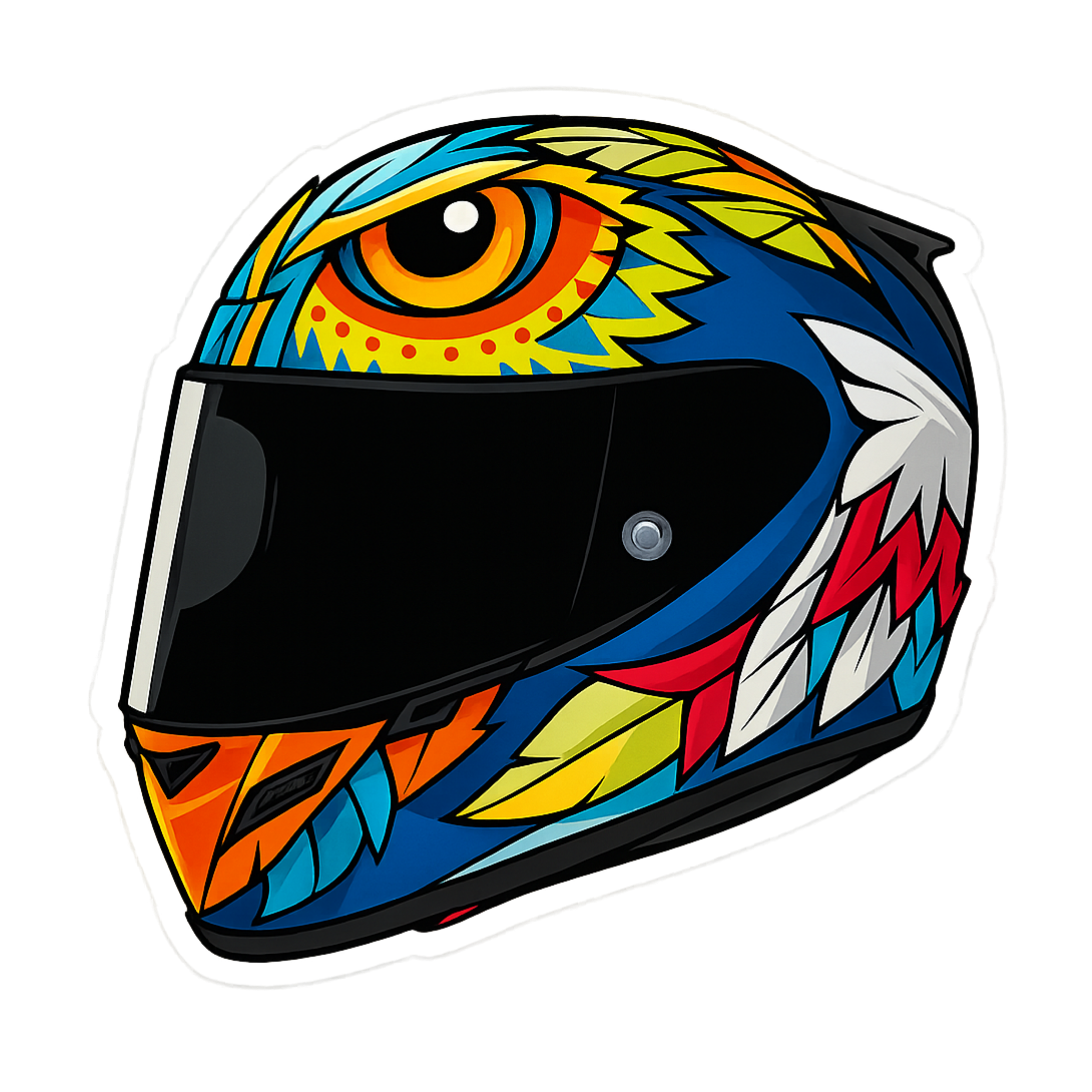 HJC RPHA 12 Spasso Helmet - Aesthetic Vinyl Sticker – Waterproof Quote Decal Sticker for Laptop, Wat