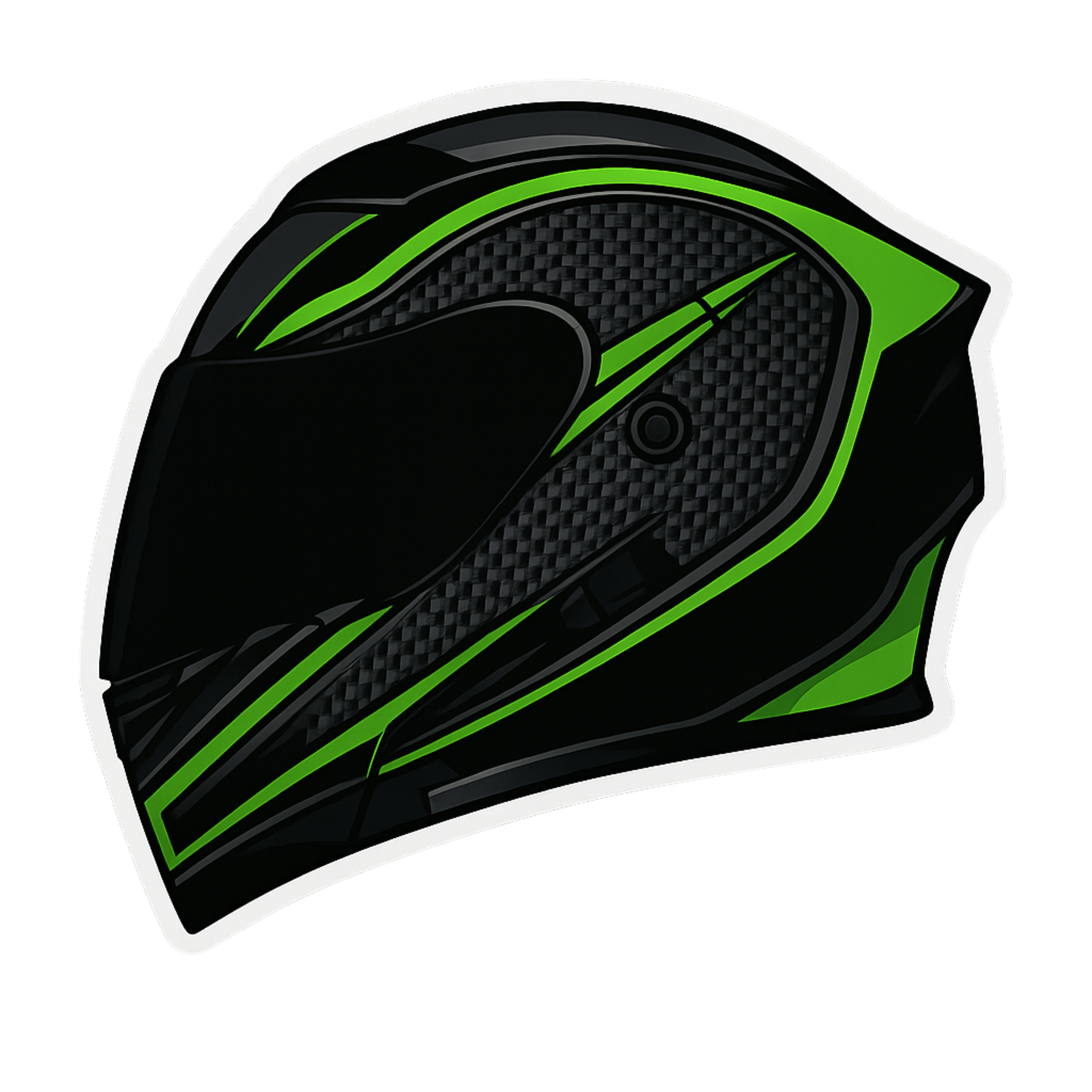 RUYICZB Full Face Flip Up Motorcycle Helmet - Aesthetic Vinyl Sticker – Waterproof Quote Decal Stick
