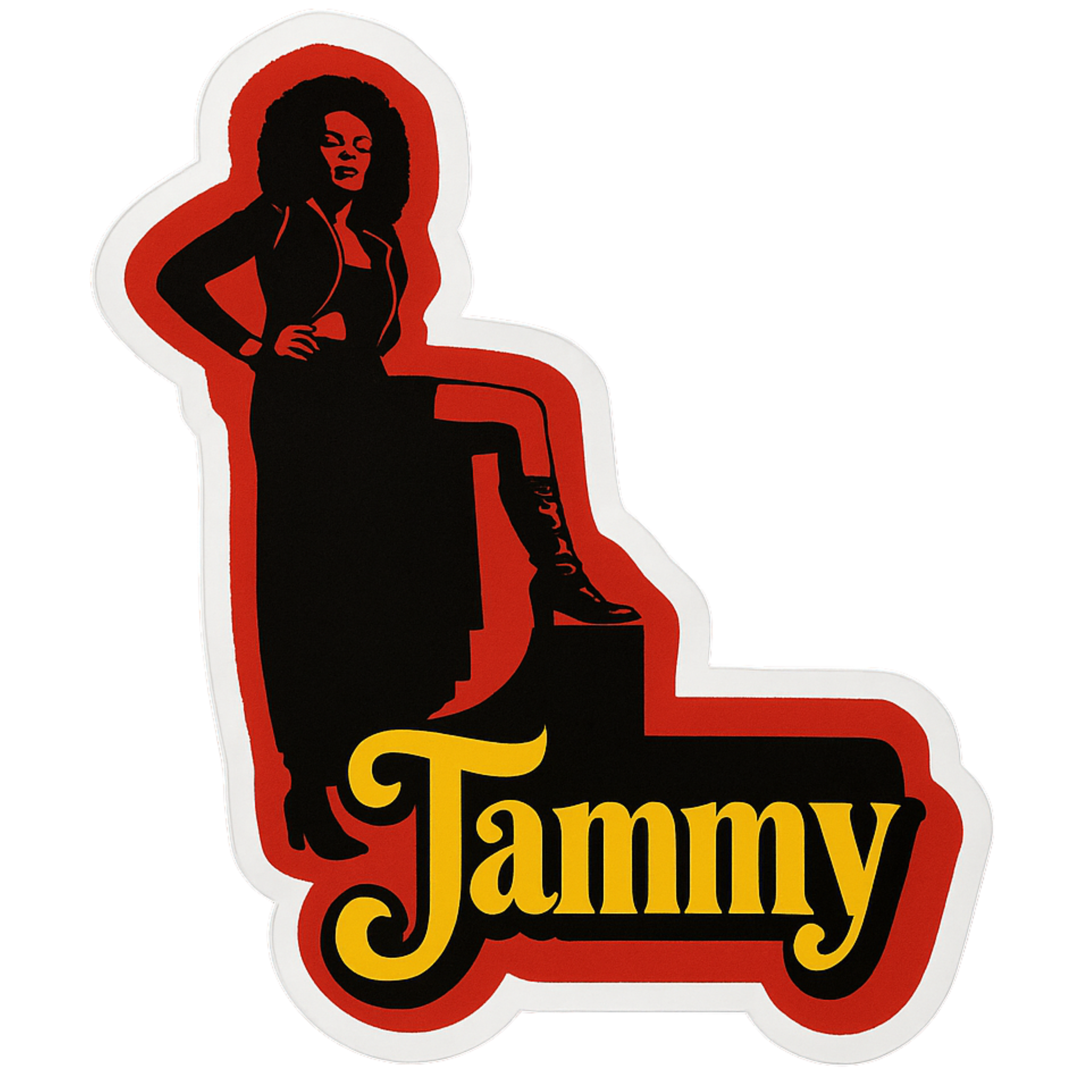 Jammy Sticker - Aesthetic Vinyl Sticker – Waterproof Quote Decal Sticker for Laptop, Water Bottle, C