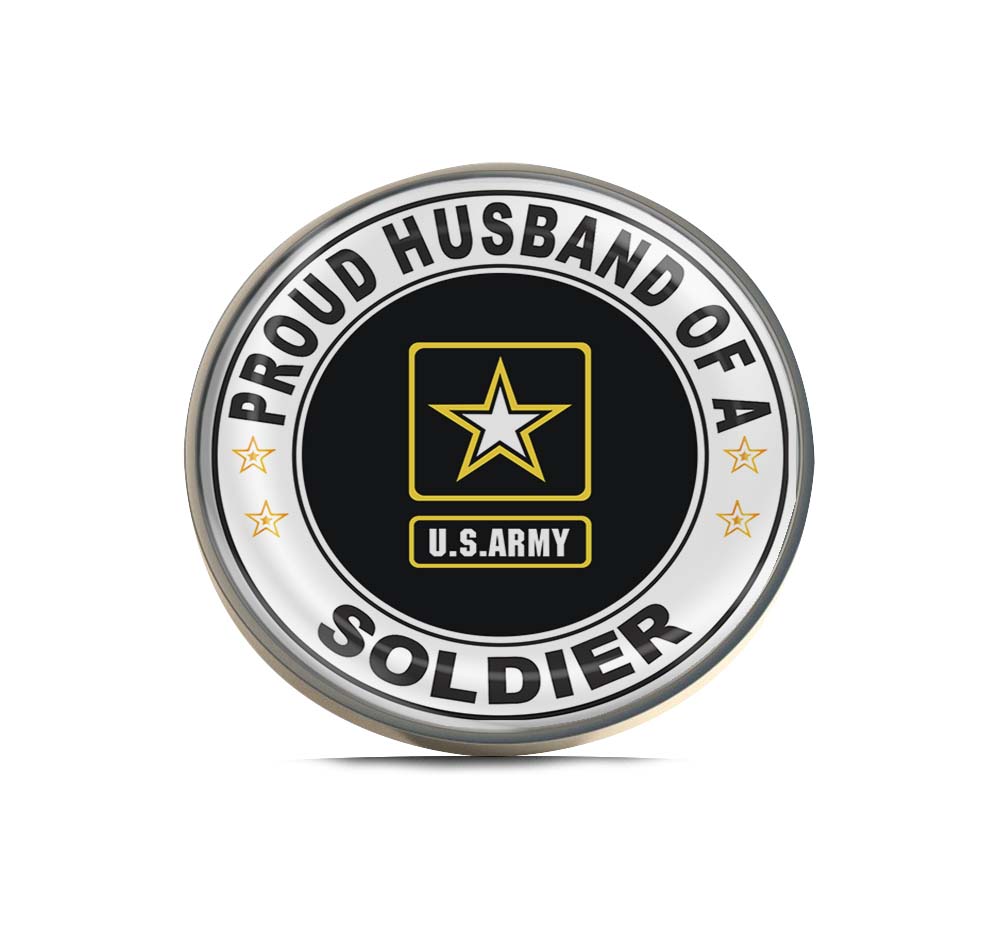 Proud Husband of a Soldier U.S. Army Limited Edition Lapel Pin Exclusive Metal Brooch Badge Accessories For Backpack, Clothes, Hats | Cute Gifts and Collectibles