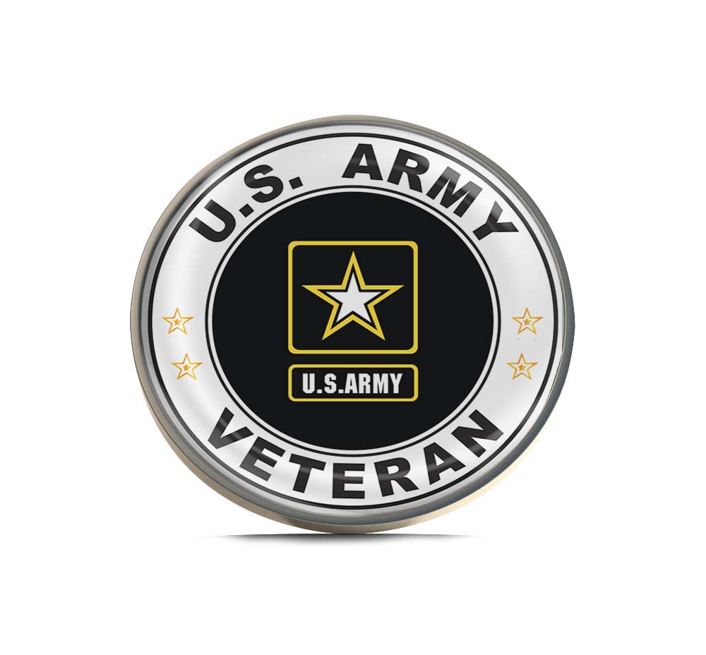U.S. ARMY VETERAN Limited Edition Lapel Pin Exclusive Metal Brooch Badge Accessories For Backpack, Clothes, Hats | Cute Gifts and Collectibles