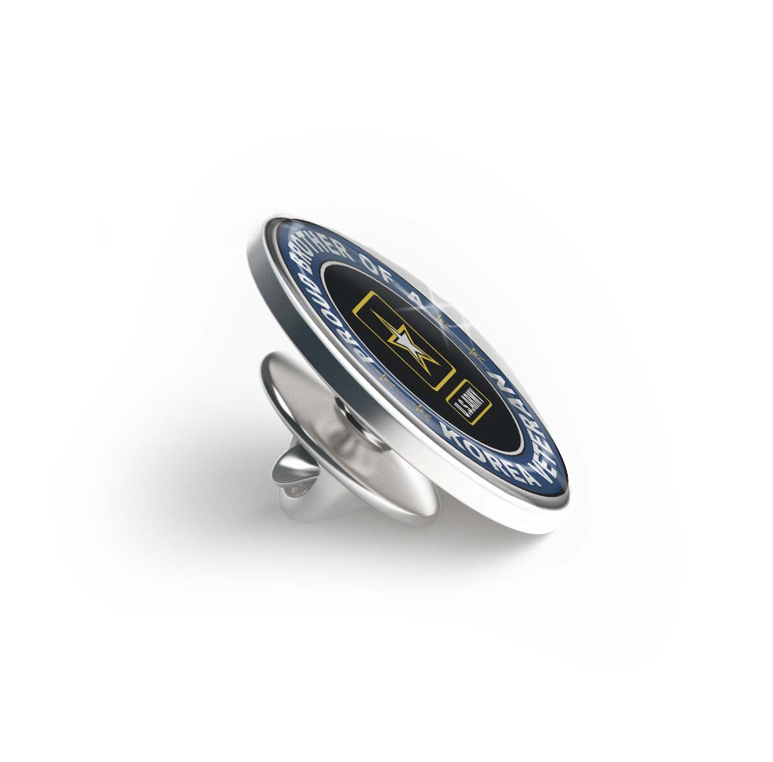 U.S. Army Proud Daughter of a Korea Veteran Limited Edition Lapel Pin Exclusive Metal Brooch Badge Accessories For Backpack, Clothes, Hats | Cute Gifts and Collectibles