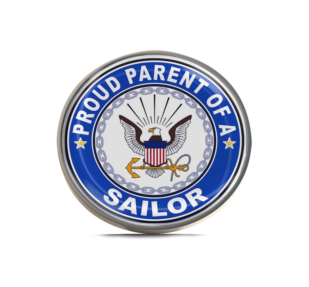 Proud Parent of a Sailor U.S. Navy Limited Edition Lapel Pin Exclusive Metal Brooch Badge Accessories For Backpack, Clothes, Hats | Cute Gifts and Collectibles