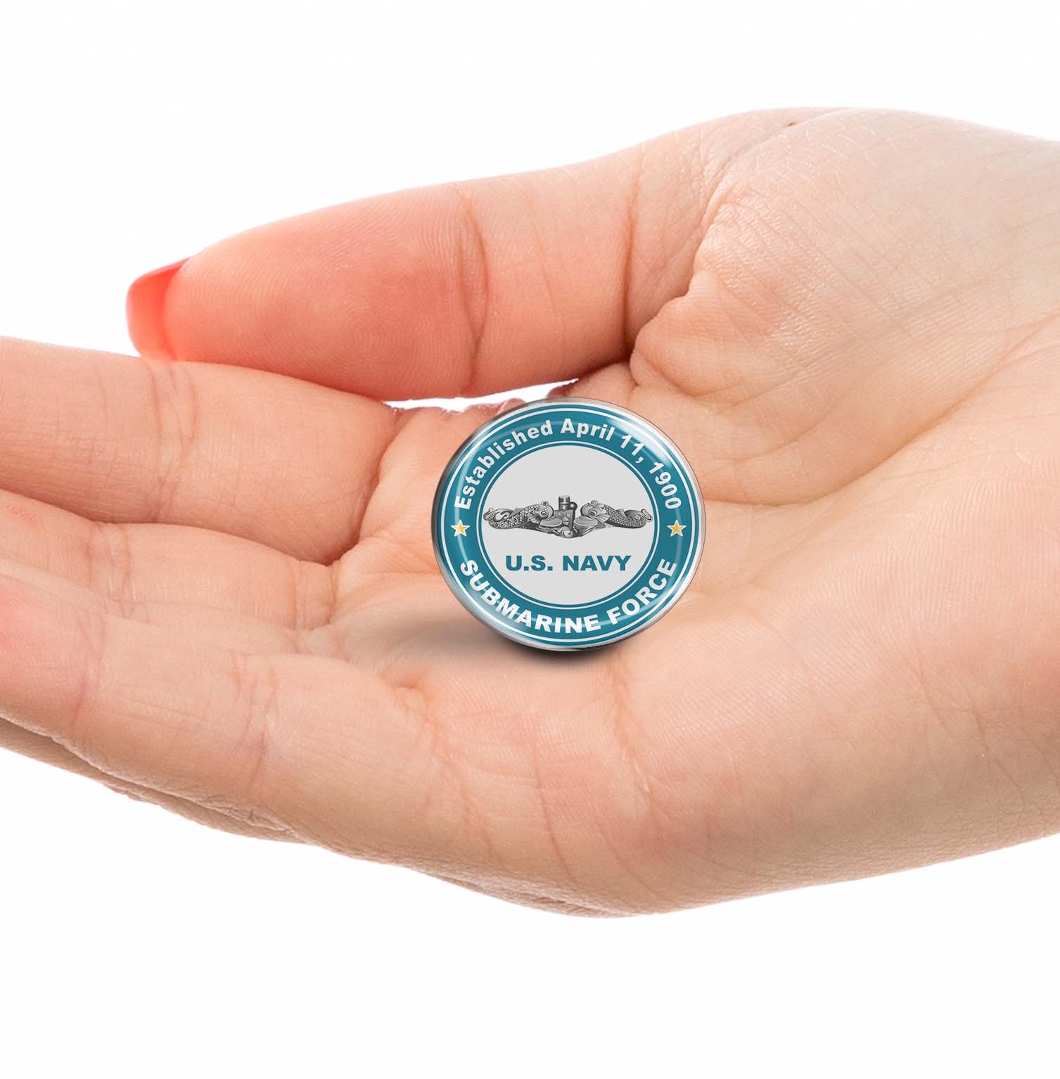 U.S Submarine Force established April 11 ,1900 Limited Edition Lapel Pin Exclusive Metal Brooch Badge Accessories For Backpack, Clothes, Hats | Cute Gifts and Collectibles