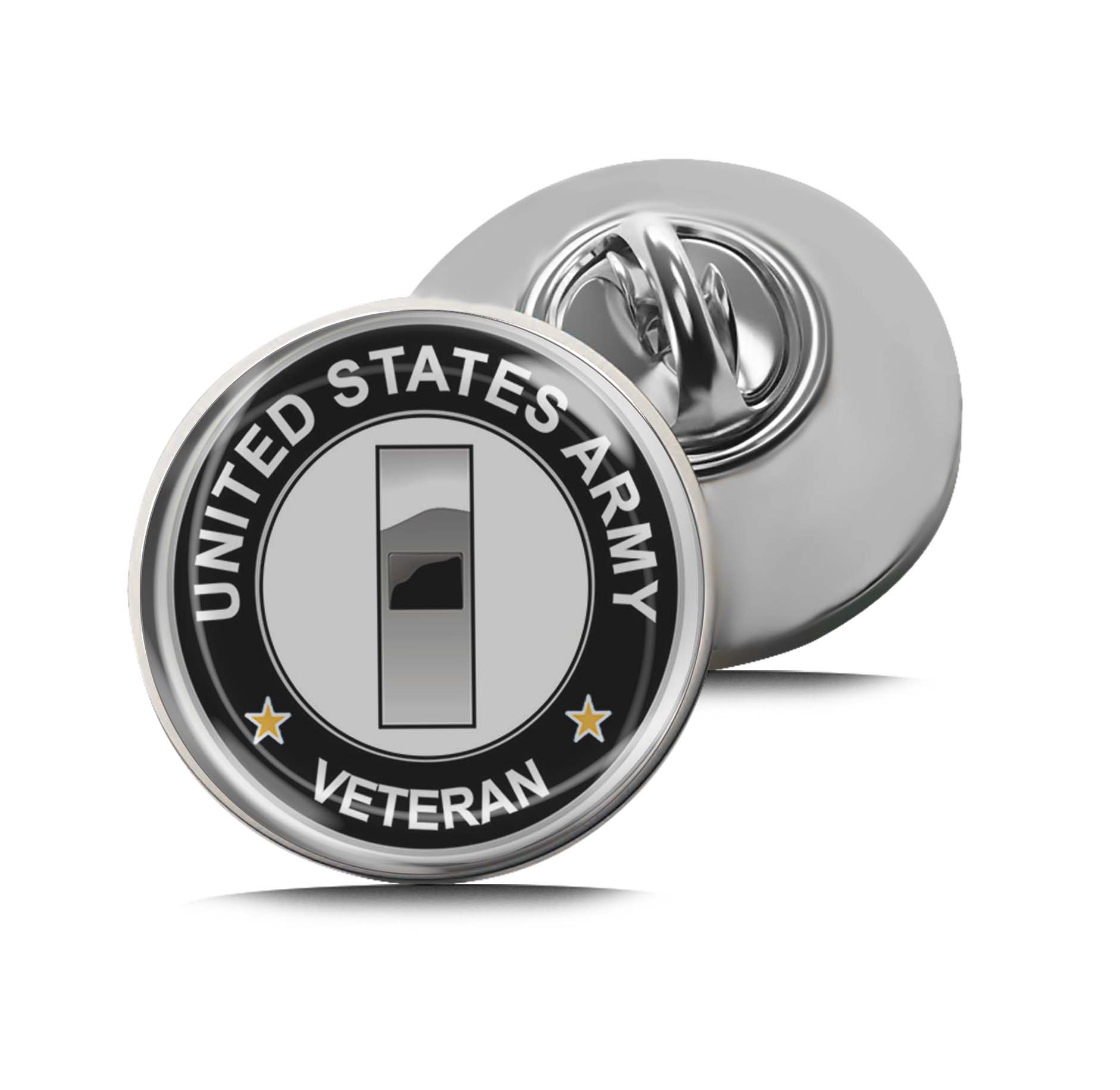 U.S. Army Chief Warrant Officer 1 Veteran Limited Edition Lapel Pin Exclusive Metal Brooch Badge Accessories For Backpack, Clothes, Hats | Cute Gifts and Collectibles