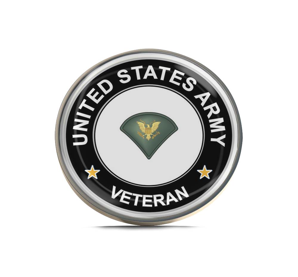 U.S. Army Specialist Veteran Limited Edition Lapel Pin Exclusive Metal Brooch Badge Accessories For Backpack, Clothes, Hats | Cute Gifts and Collectibles