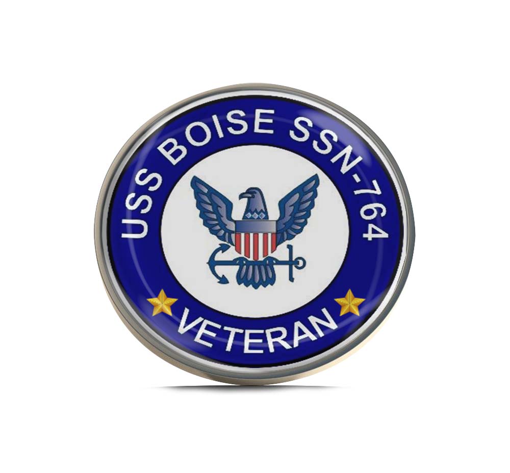 USS Boise SSN-764 Veteran Limited Edition Lapel Pin Exclusive Metal Brooch Badge Accessories For Backpack, Clothes, Hats | Cute Gifts and Collectibles