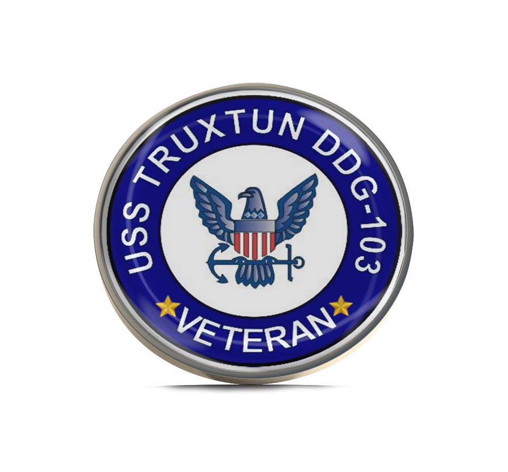 USS Truxtun DDG-103 Veteran Limited Edition Lapel Pin Exclusive Metal Brooch Badge Accessories For Backpack, Clothes, Hats | Cute Gifts and Collectibles