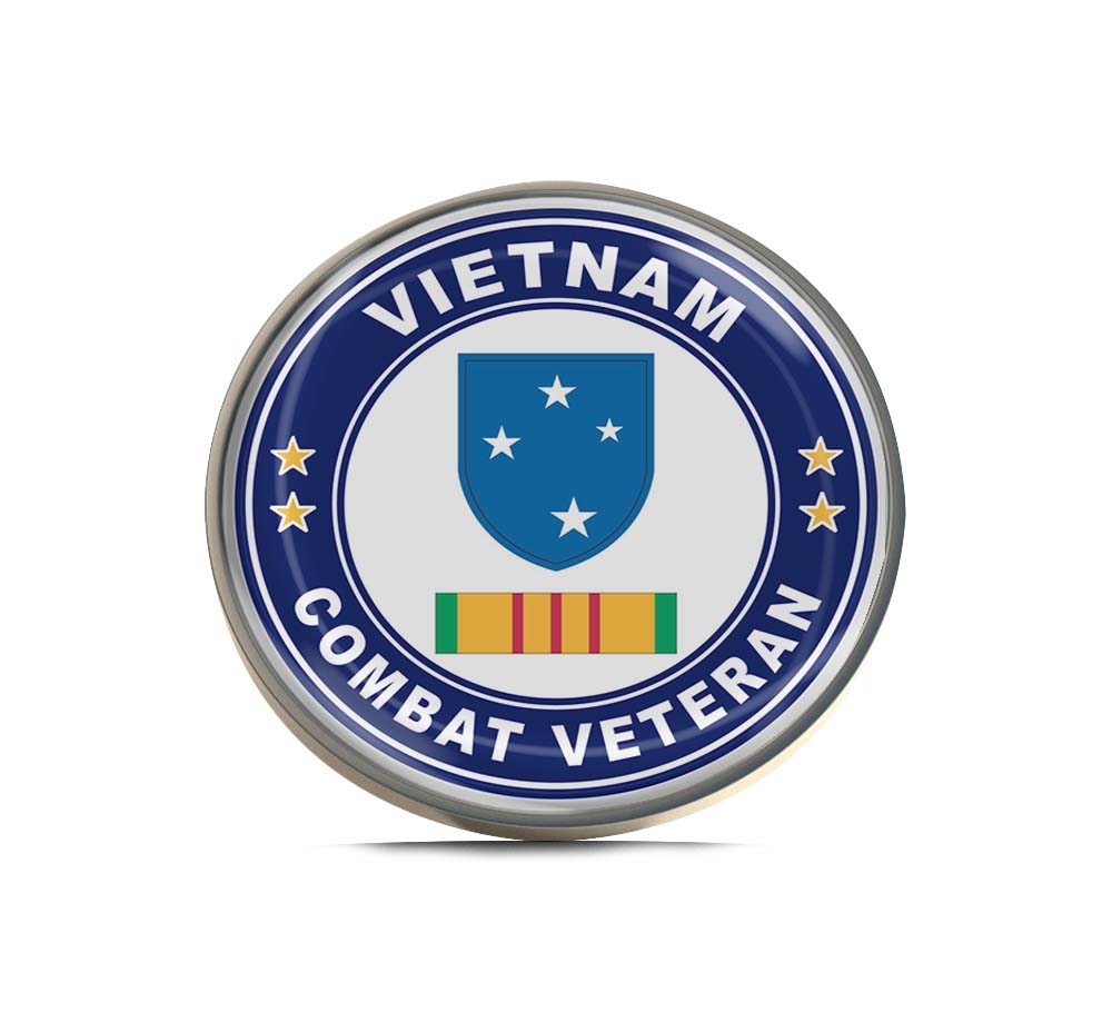 23rd Infantry ( Americal ) Division Vietnam Combat Veteran Limited Edition Lapel Pin Exclusive Metal Brooch Badge Accessories For Backpack, Clothes, Hats | Cute Gifts and Collectibles