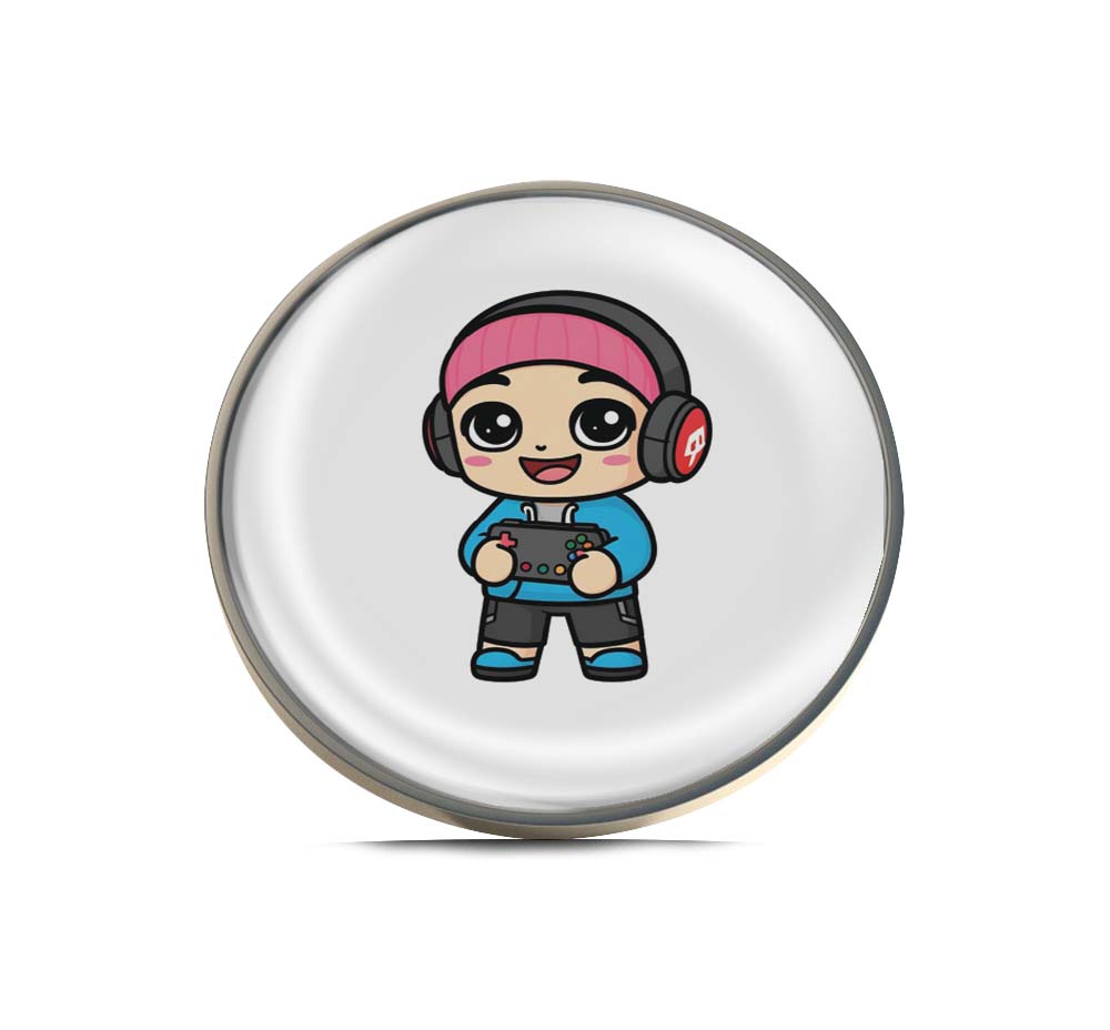 Gamer Kid Limited Edition Lapel Pin Exclusive Metal Brooch Badge Accessories For Backpack, Clothes, Hats | Cute Gifts and Collectibles