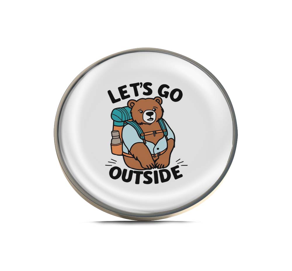 Adventure Bear Limited Edition Lapel Pin Exclusive Metal Brooch Badge Accessories For Backpack, Clothes, Hats | Cute Gifts and Collectibles