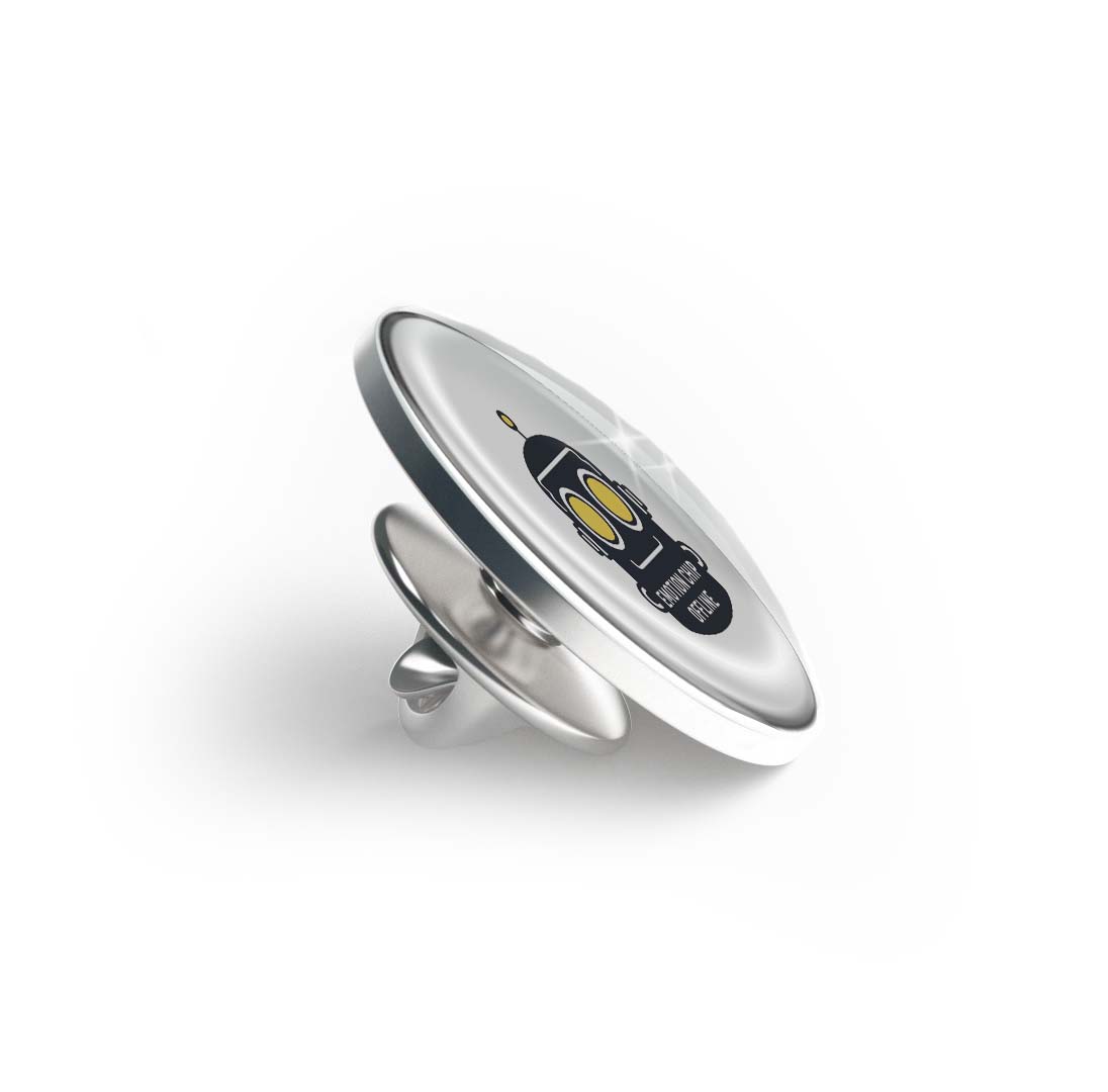 Emotion Chip Offline Robot Limited Edition Lapel Pin Exclusive Metal Brooch Badge Accessories For Backpack, Clothes, Hats | Cute Gifts and Collectibles